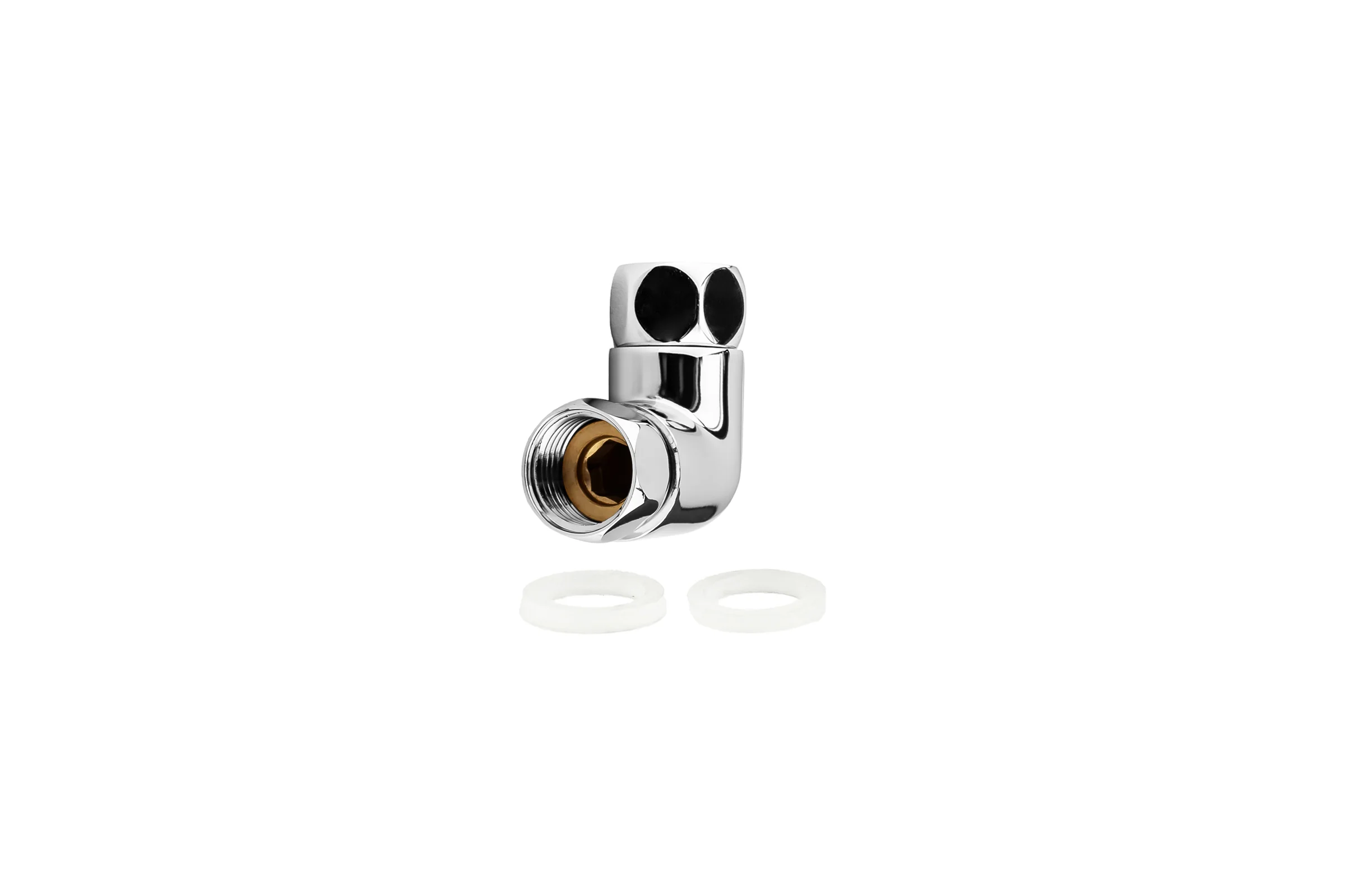 Соединение угловое для полотенцесушителя PROFACTOR CHROME в/в 1/2x1/2 PF TF 759