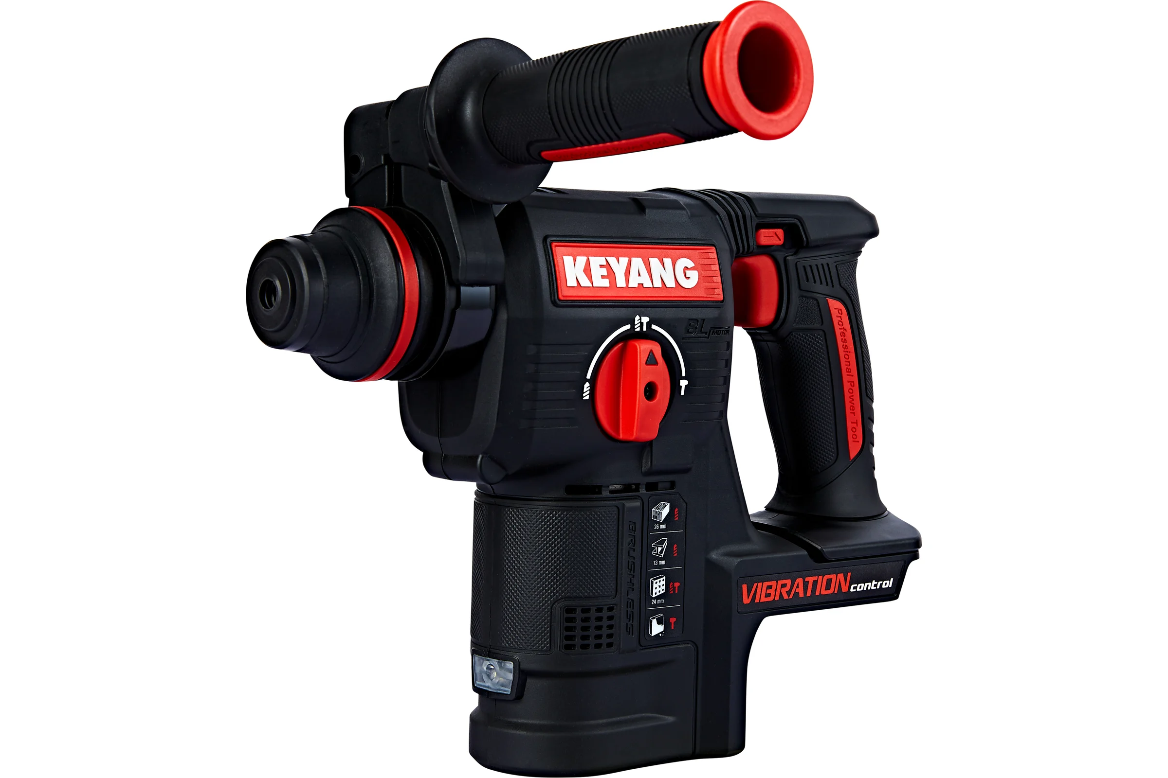 Аккумуляторный перфоратор KEYANG без аккумулятора и ЗУ HD20BLH-24T (Bare)