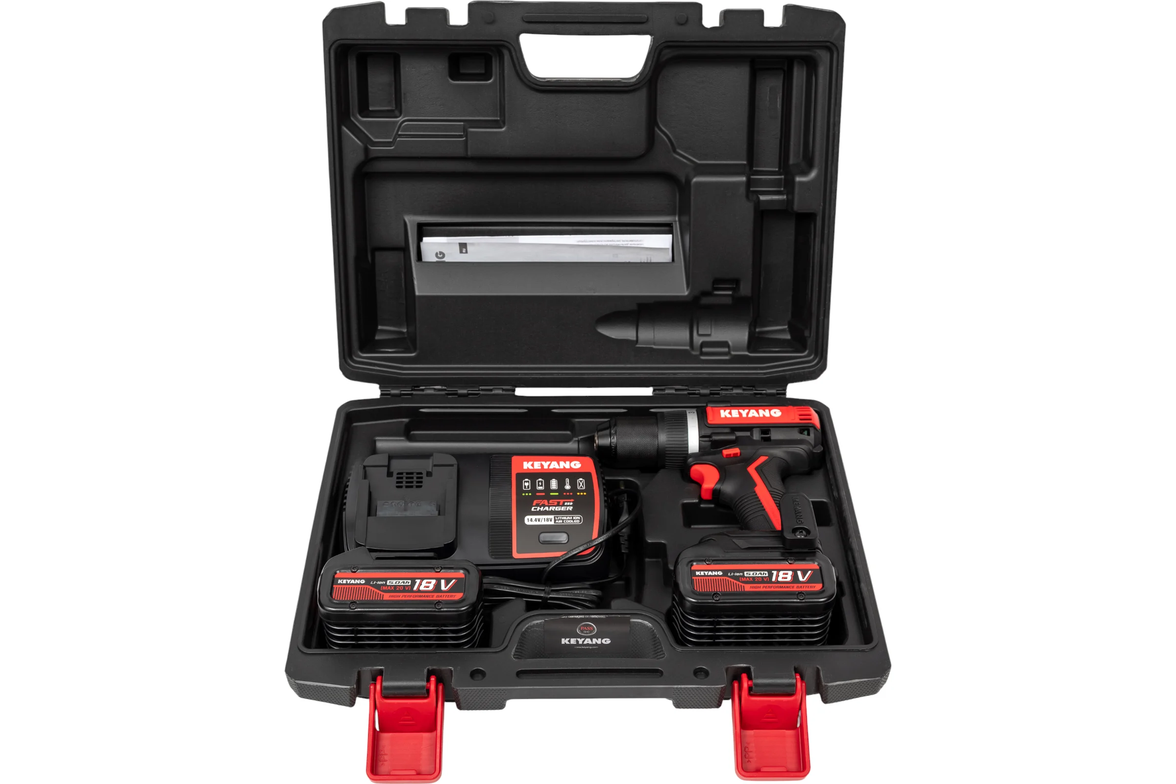 Аккумуляторная дрель-шуруповерт KEYANG DD20BLA-70C (Set)