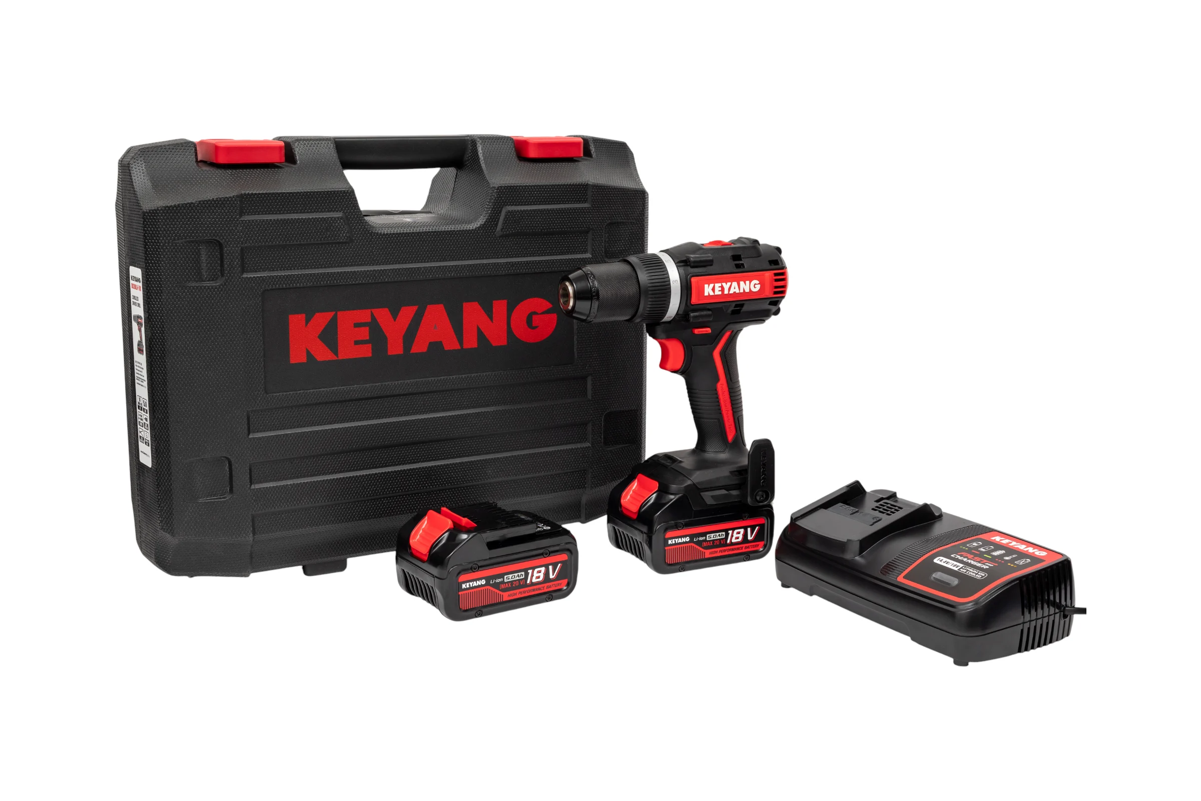 Аккумуляторная дрель-шуруповерт KEYANG DD20BLA-70C (Set)