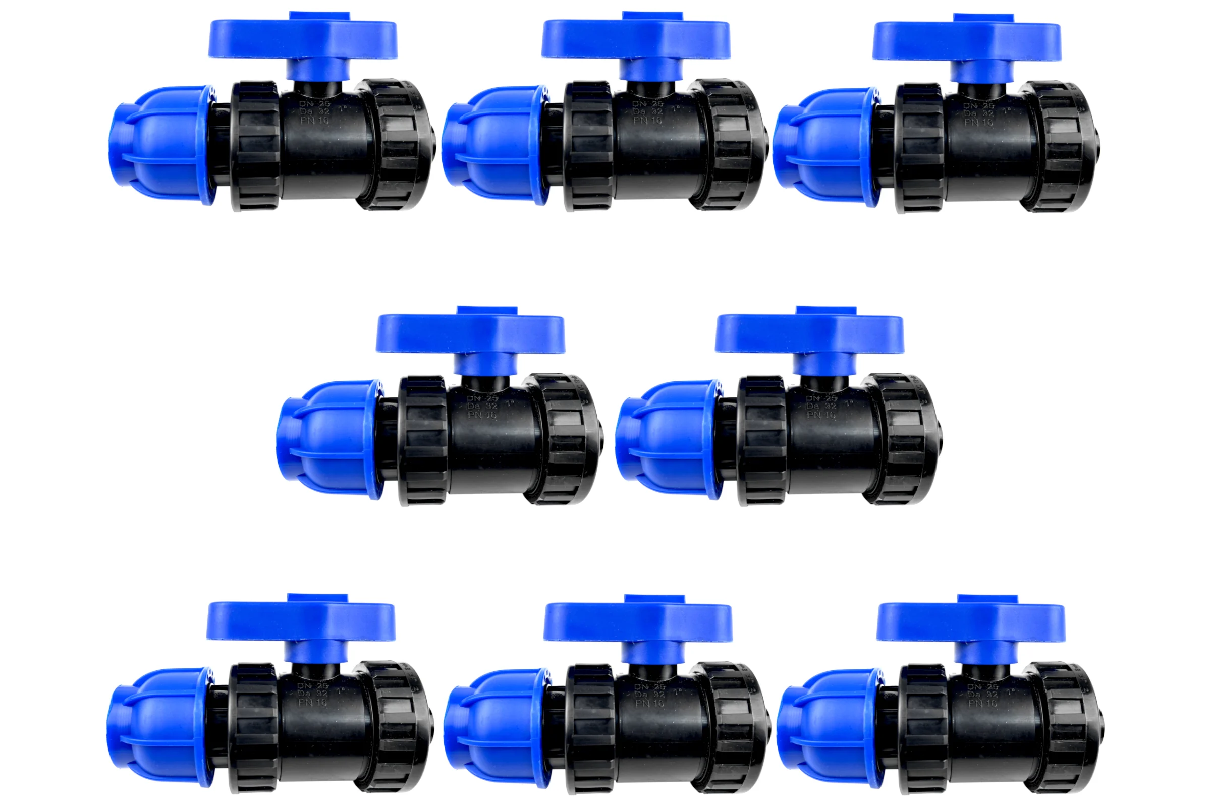 Кран BOUTTE ПНД 32 - НР 3/4", 8 шт 9277840