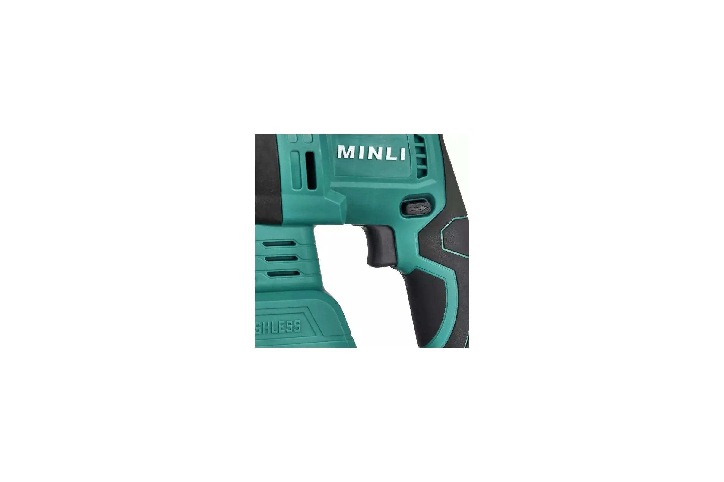 Бесщеточный аккумуляторный перфоратор MINLI 26мм. 1.87N.m Li-ion 18Vx2 / 4.0A DC2602