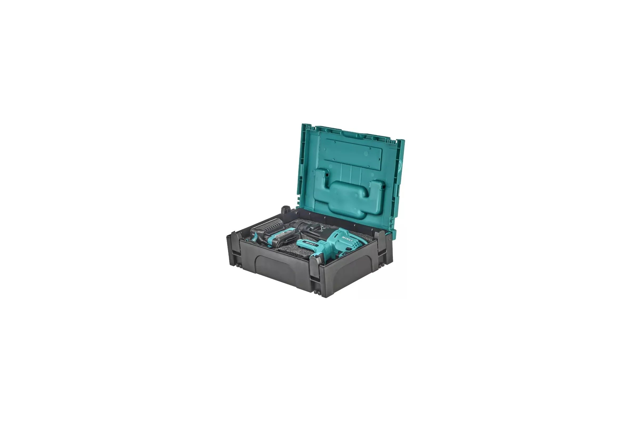 Бесщеточный аккумуляторный перфоратор MINLI 26мм. 2.0N.m Li-ion 18Vx2 / 4.0A DC2601