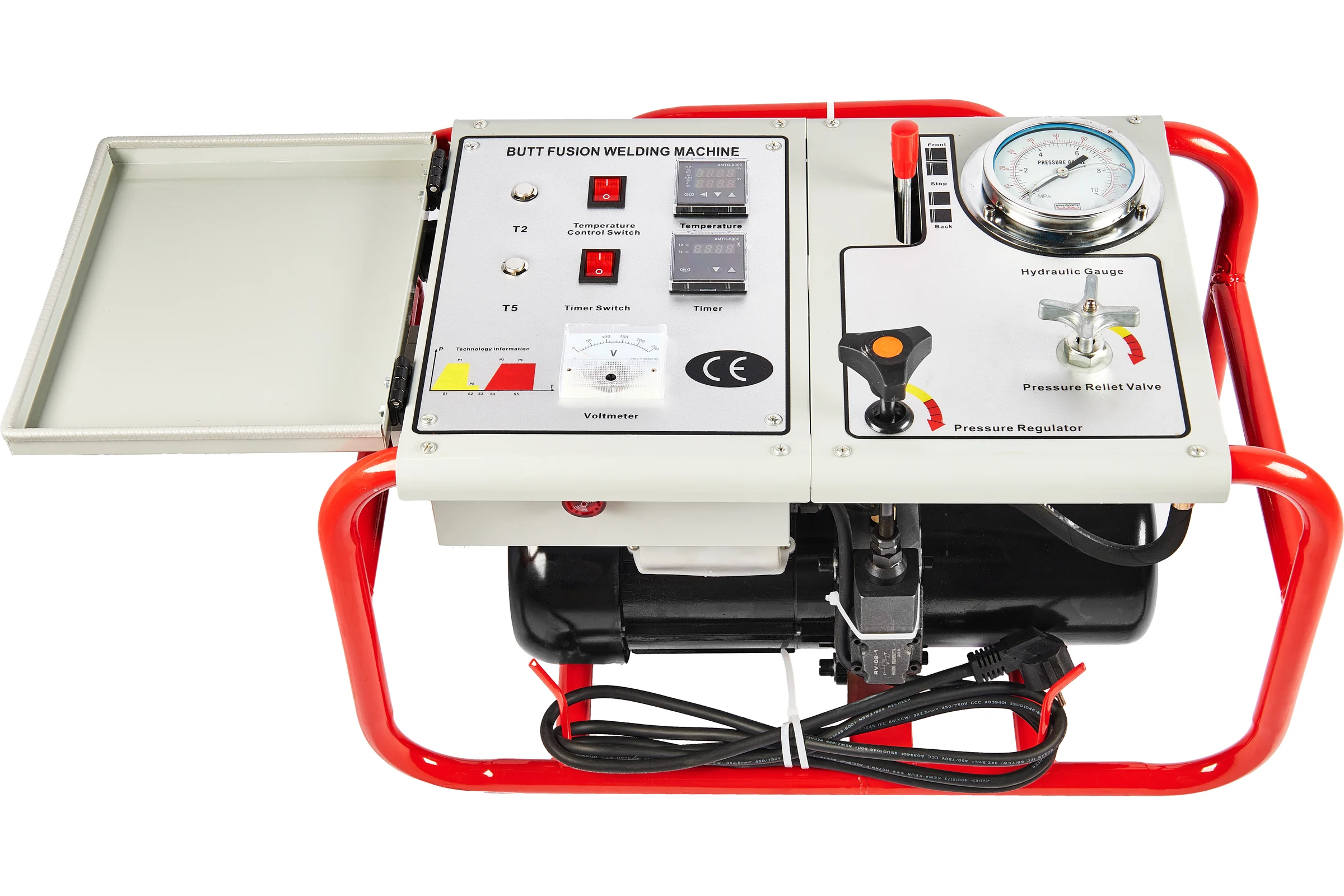 Аппарат для стыковой сварки ПНД труб GasFusion RED-355+НАКС 1.10355