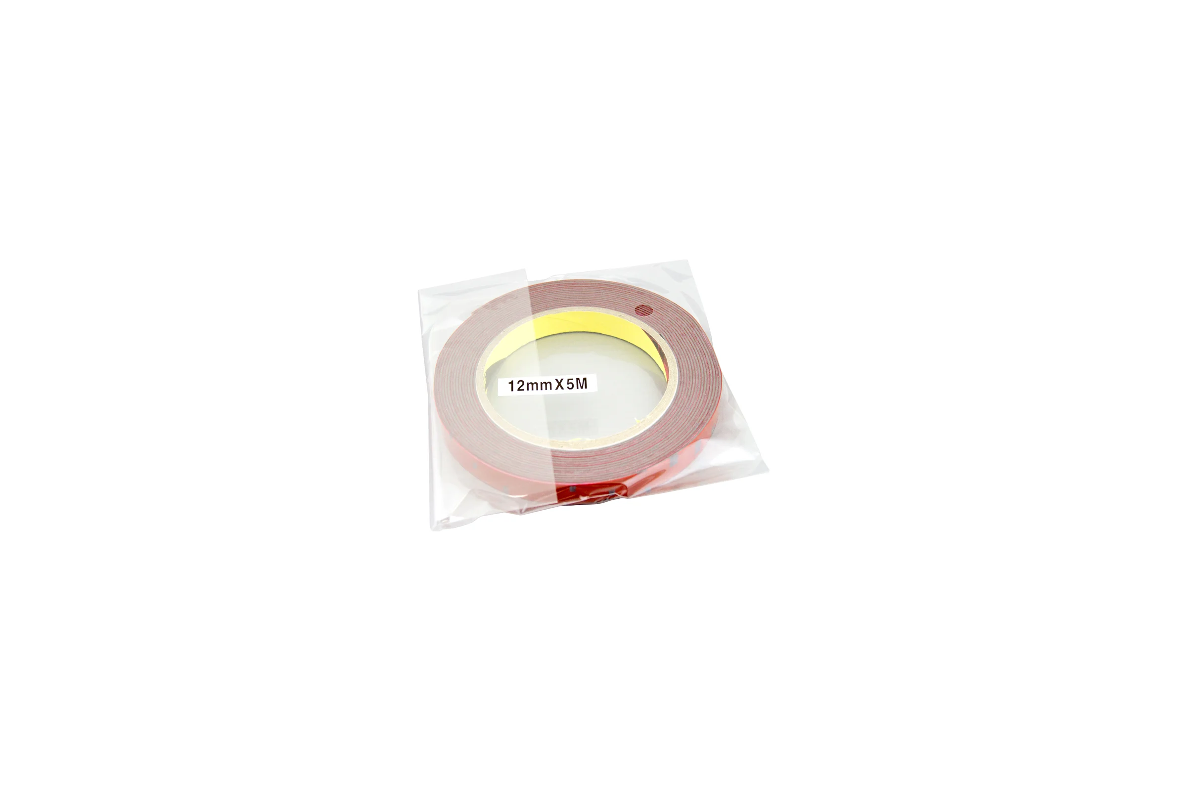 Оригинальный серый двусторонний скотч MTF Light 3M TAPE(ACRYL) 12мм х 5м красная подложка 3M12X500R