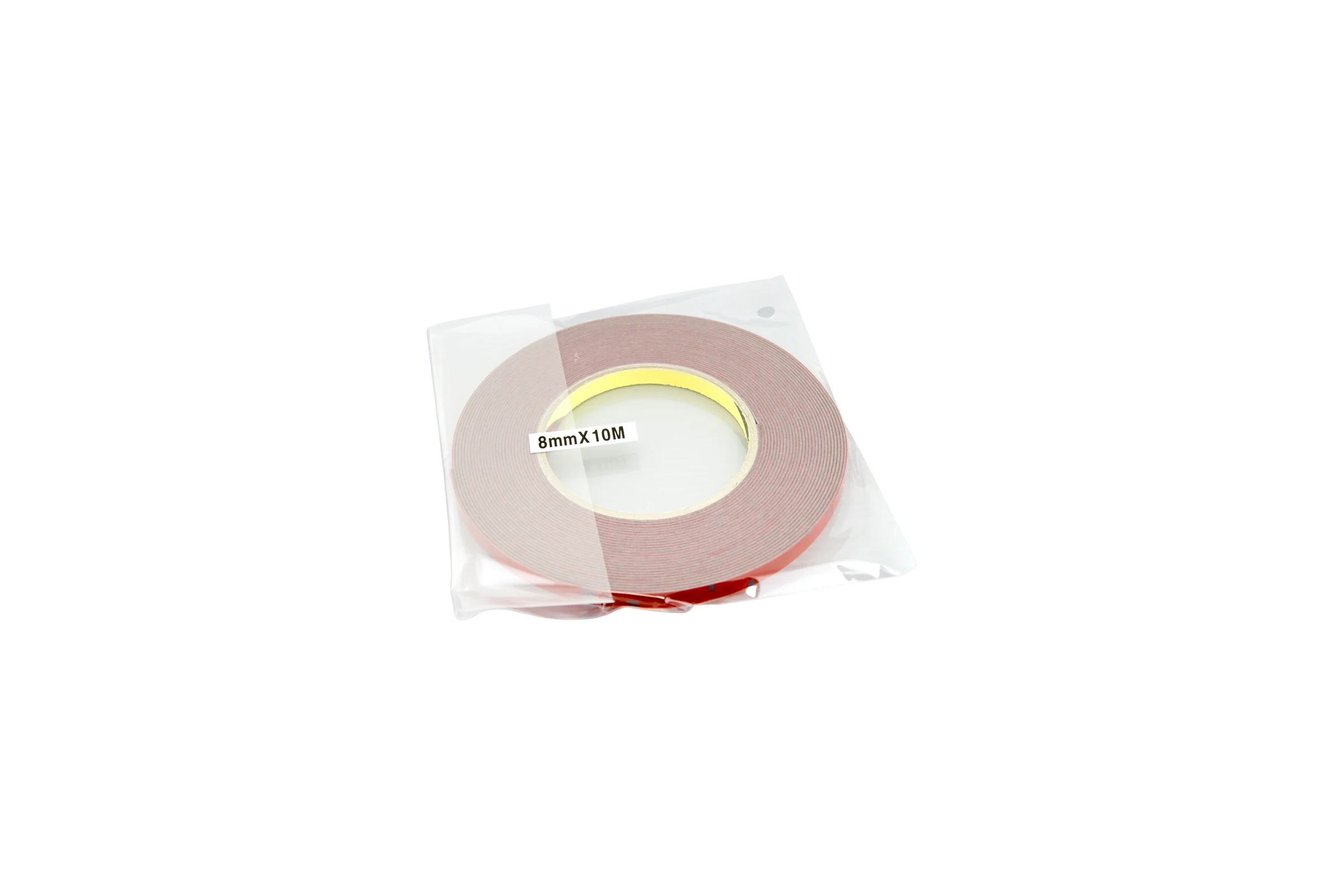 Оригинальный серый двусторонний скотч MTF Light 3M TAPE(ACRYL) 8мм х 10м красная подложка 3M8X1000R