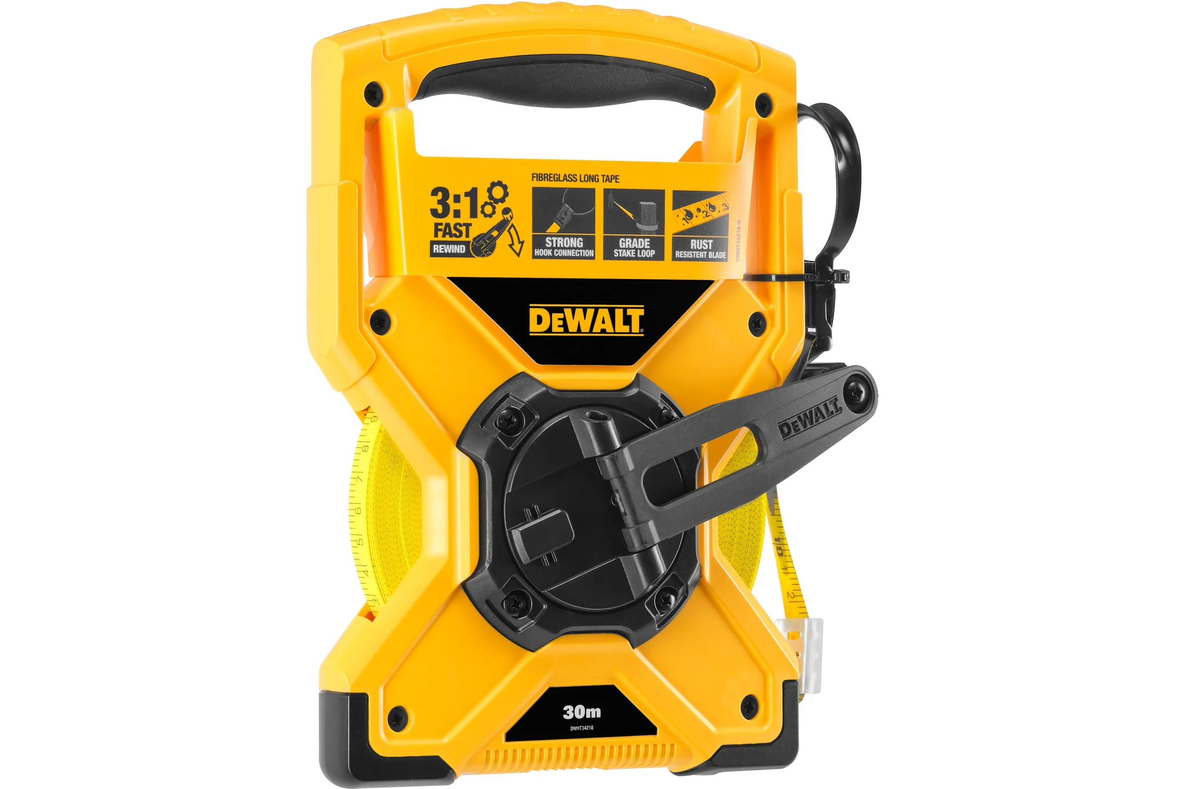 Длинная рулетка Dewalt 30 м DWHT34218-0