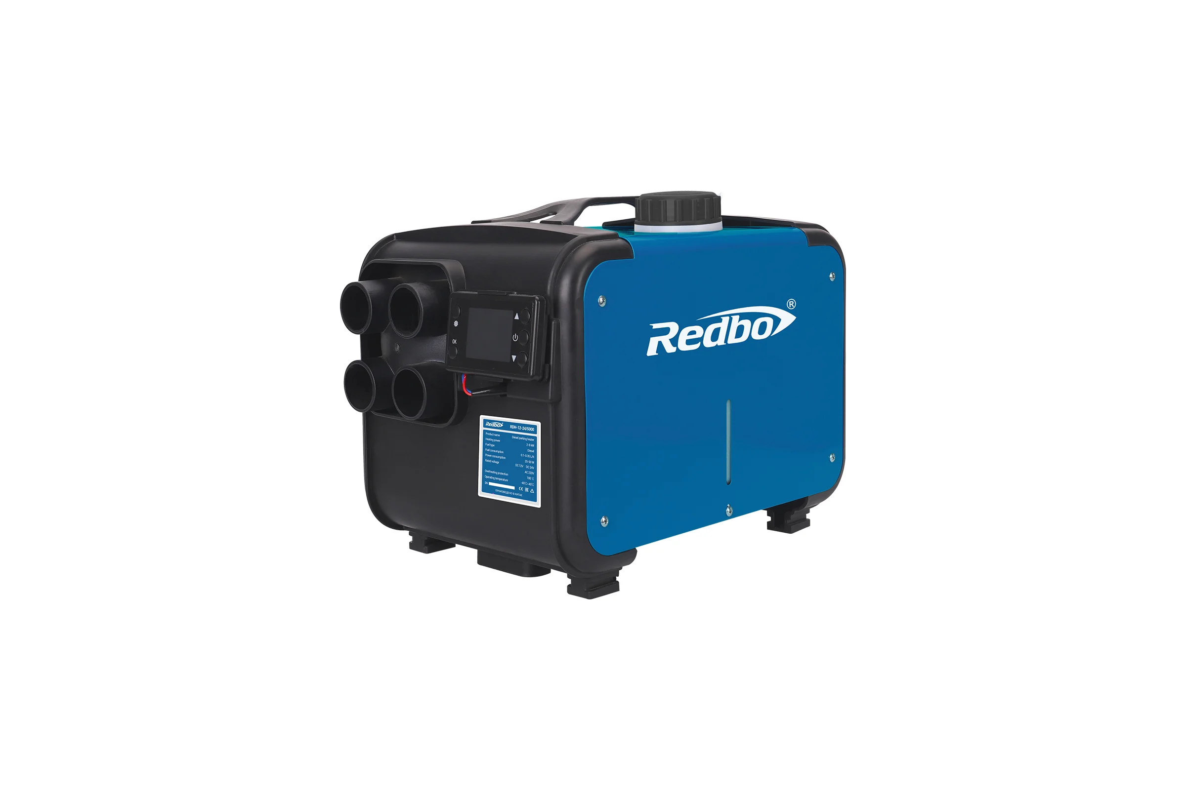 Автономный дизельный отопитель Redbo RDH-12-24/5000 12/24В., 220В., 2-8кВт., 5л., дисплей, пульт 29748