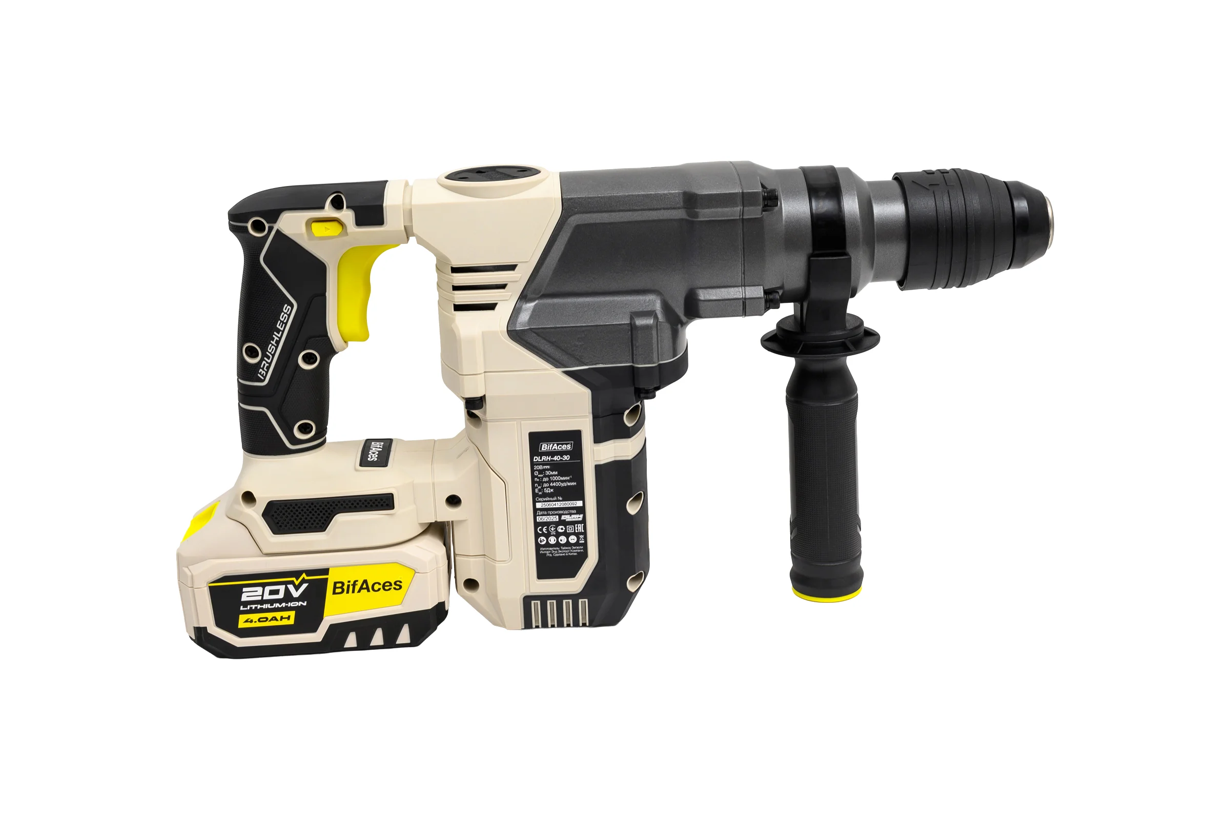 Аккумуляторный перфоратор BifAces DLRH-40-30