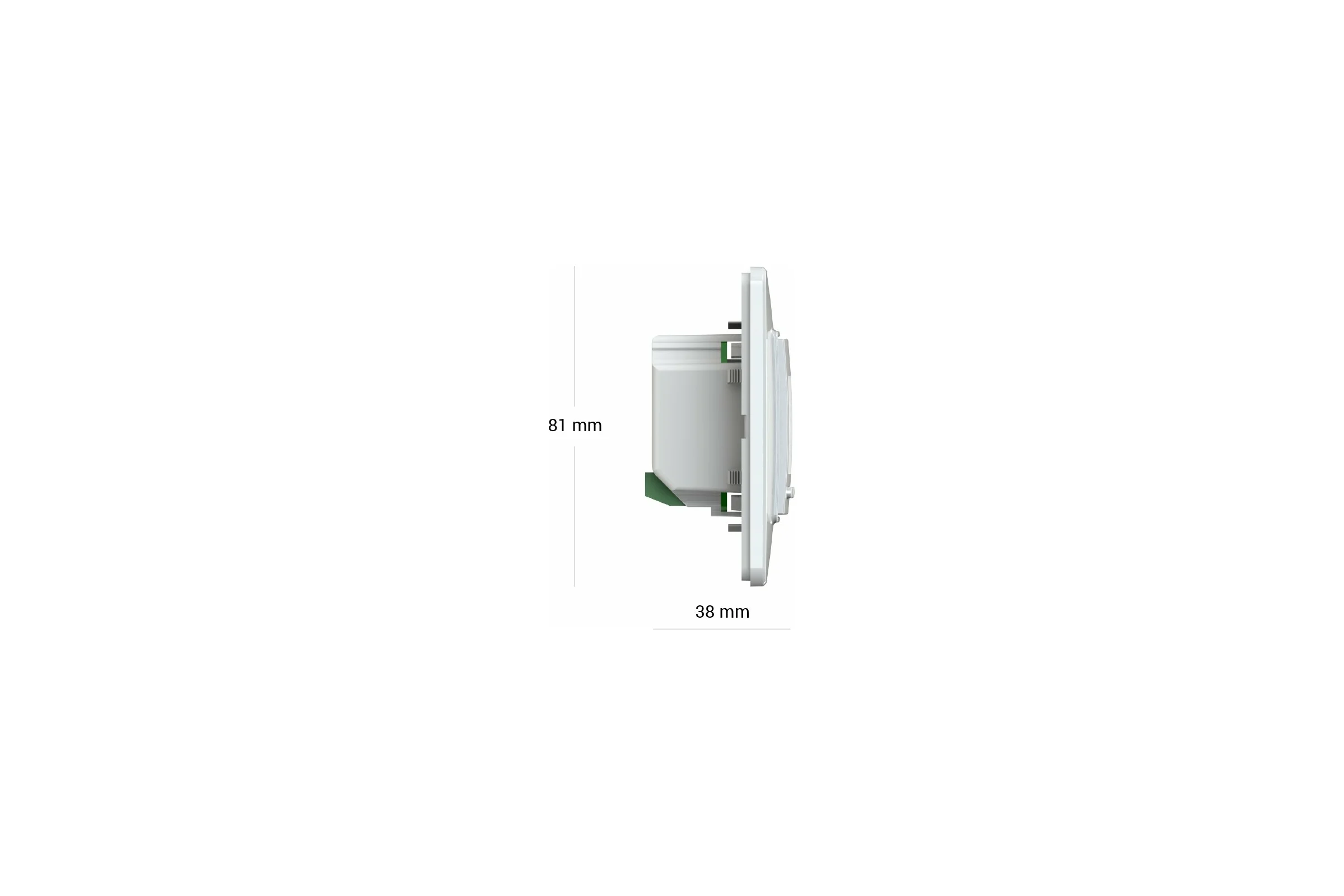 Терморегулятор Terneo pro слоновая кость 4820120220906