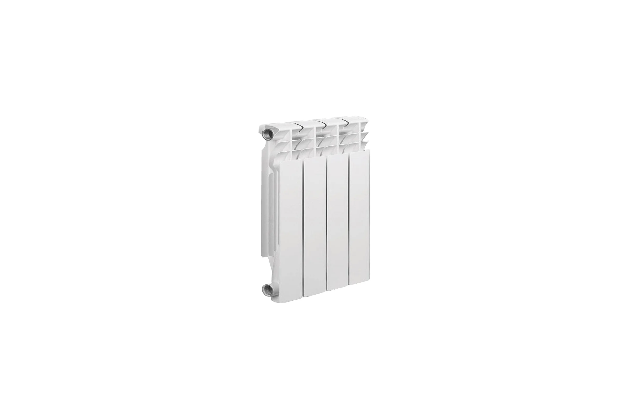 Алюминиевый радиатор отопления Solur PREMIUM 4 секции ALUM04
