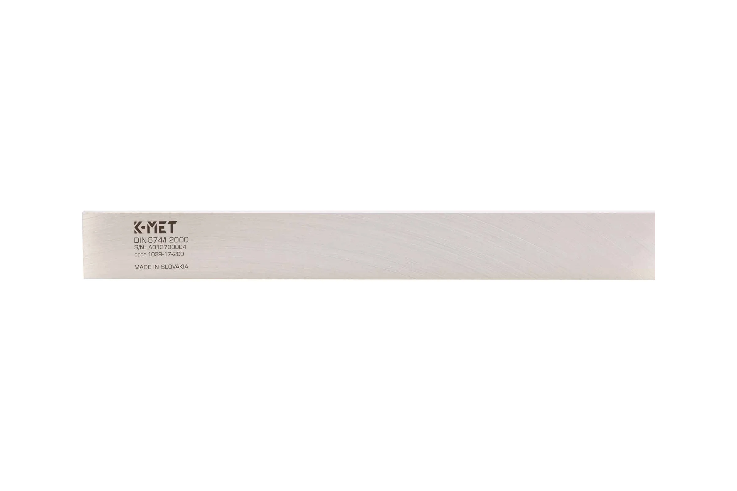 Линейка поверочная Kinex (K-MET) ШП-2000 2000х60х12мм DIN874 Класс 1 INOX 1039-17-200