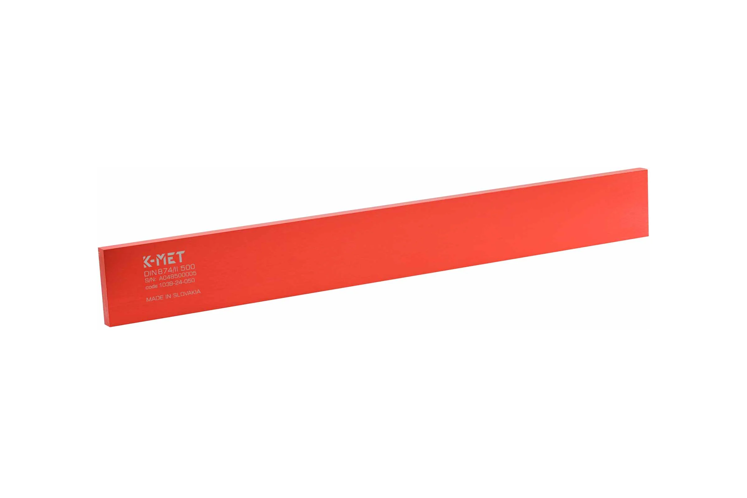Линейка поверочная Kinex (K-MET) ШП-500 500х60х12мм DIN874 Класс 2 ALU 1039-24-050