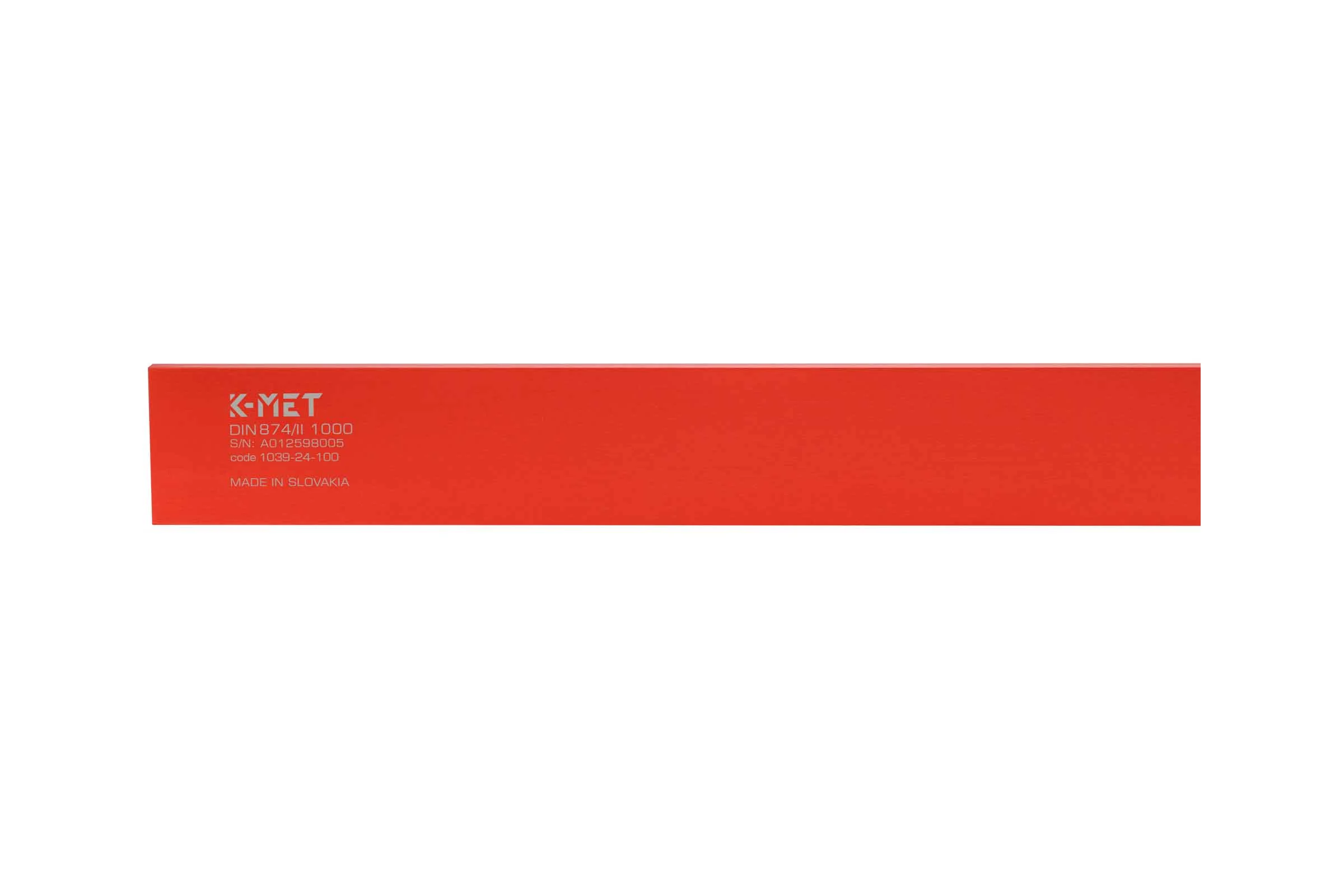 Линейка поверочная Kinex (K-MET) ШП-1000 1000х60х12мм DIN874 Класс 2 ALU 1039-24-100