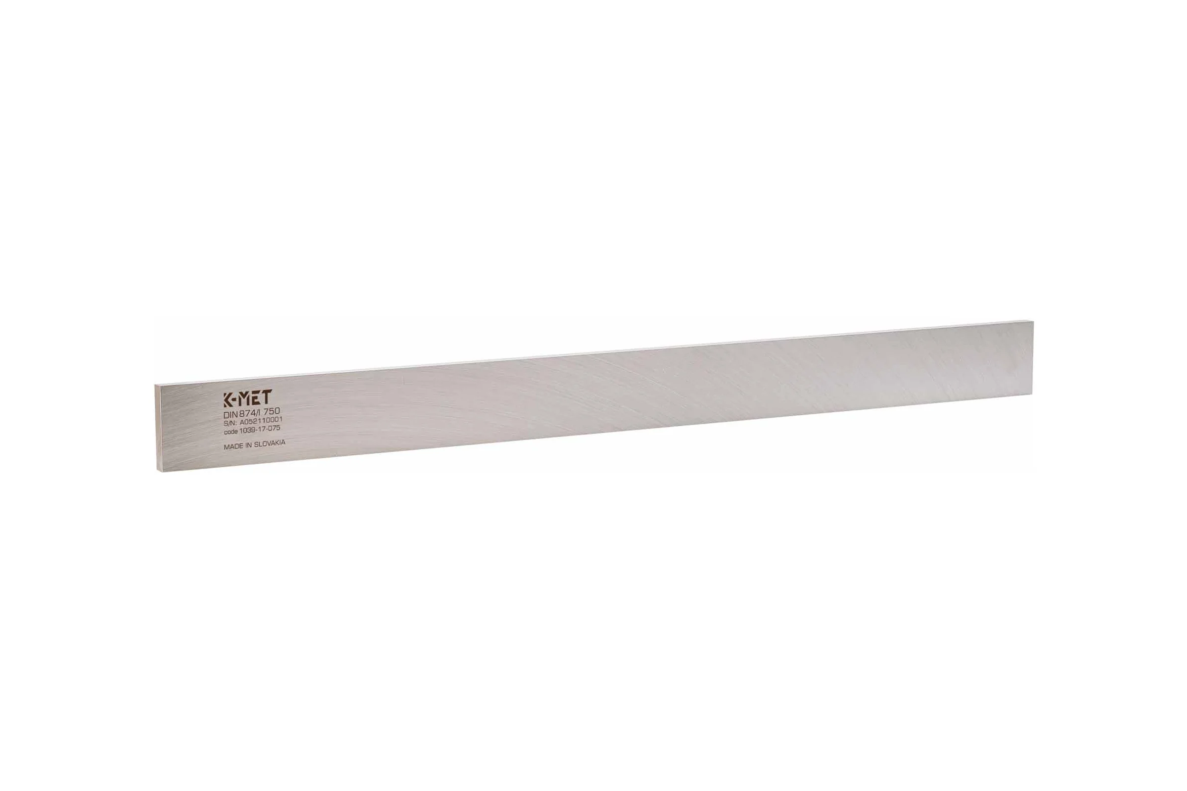 Линейка поверочная Kinex (K-MET) ШП-750 750х50х10мм DIN874 Класс 1 INOX 1039-17-075