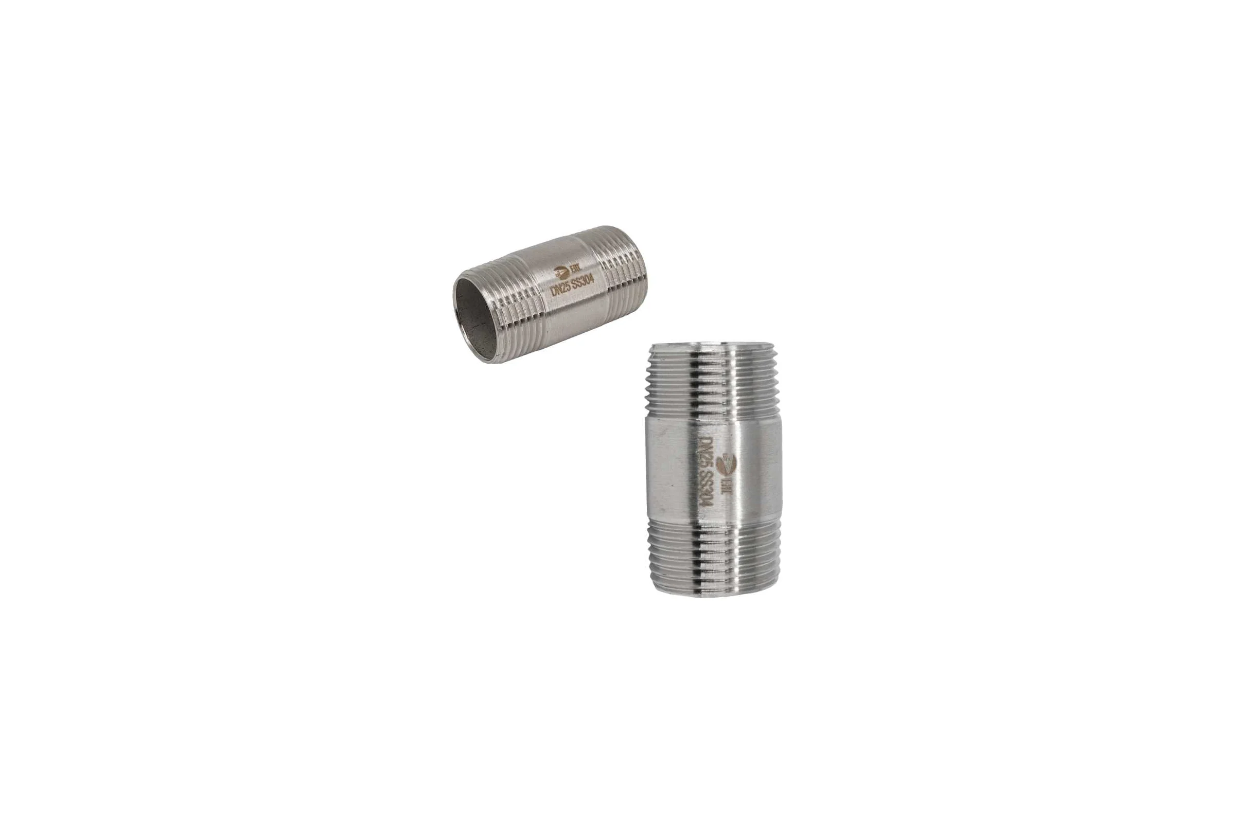 Бочонок NEWKEY нержавеющий, AISI304 DN25 (1), (CF8), PN16, набор 2 шт NAB2-NK-DBM25/4