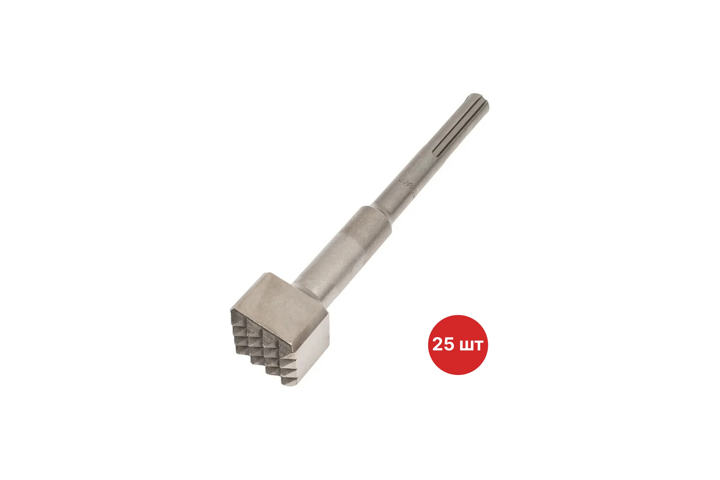 Бучарда SDS-max SAMGRUPP 45х45х240 25Z АРМАТА 10 шт SAMC-051452425-10