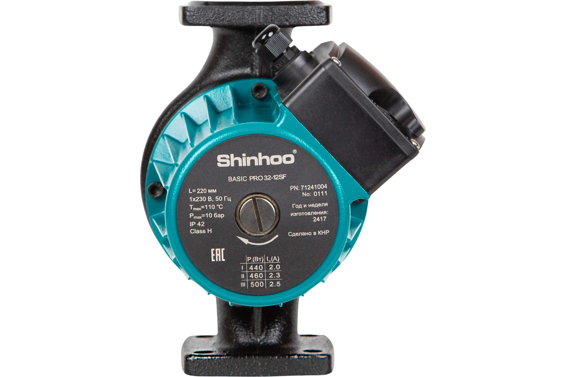 Насос циркуляционный SHINHOO BASIC PRO 32-12SF 230V 71241004