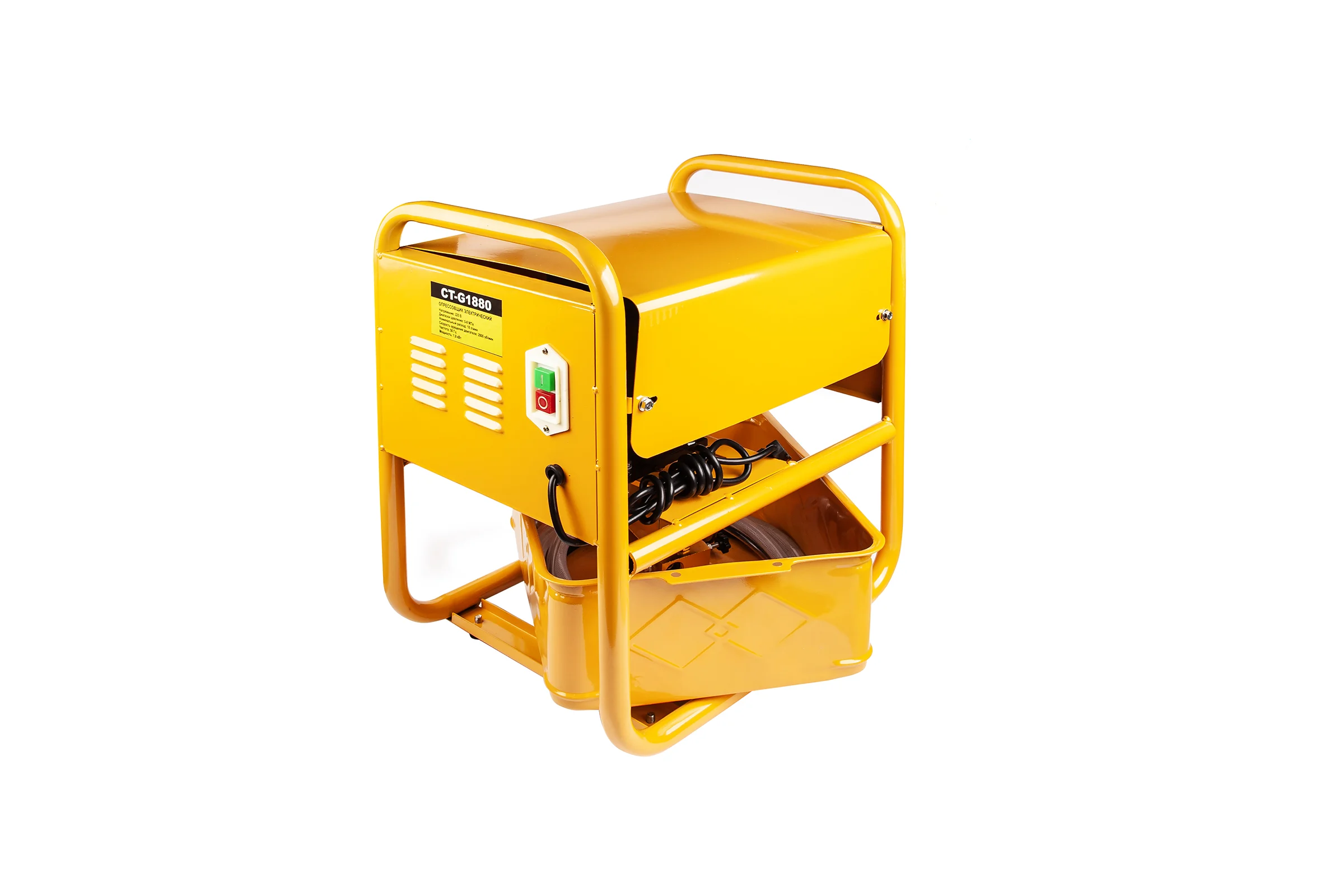 Опрессовщик электрический Car-tool 1,8 КВт, 18 л/мин, 80 Бар CT-G1880