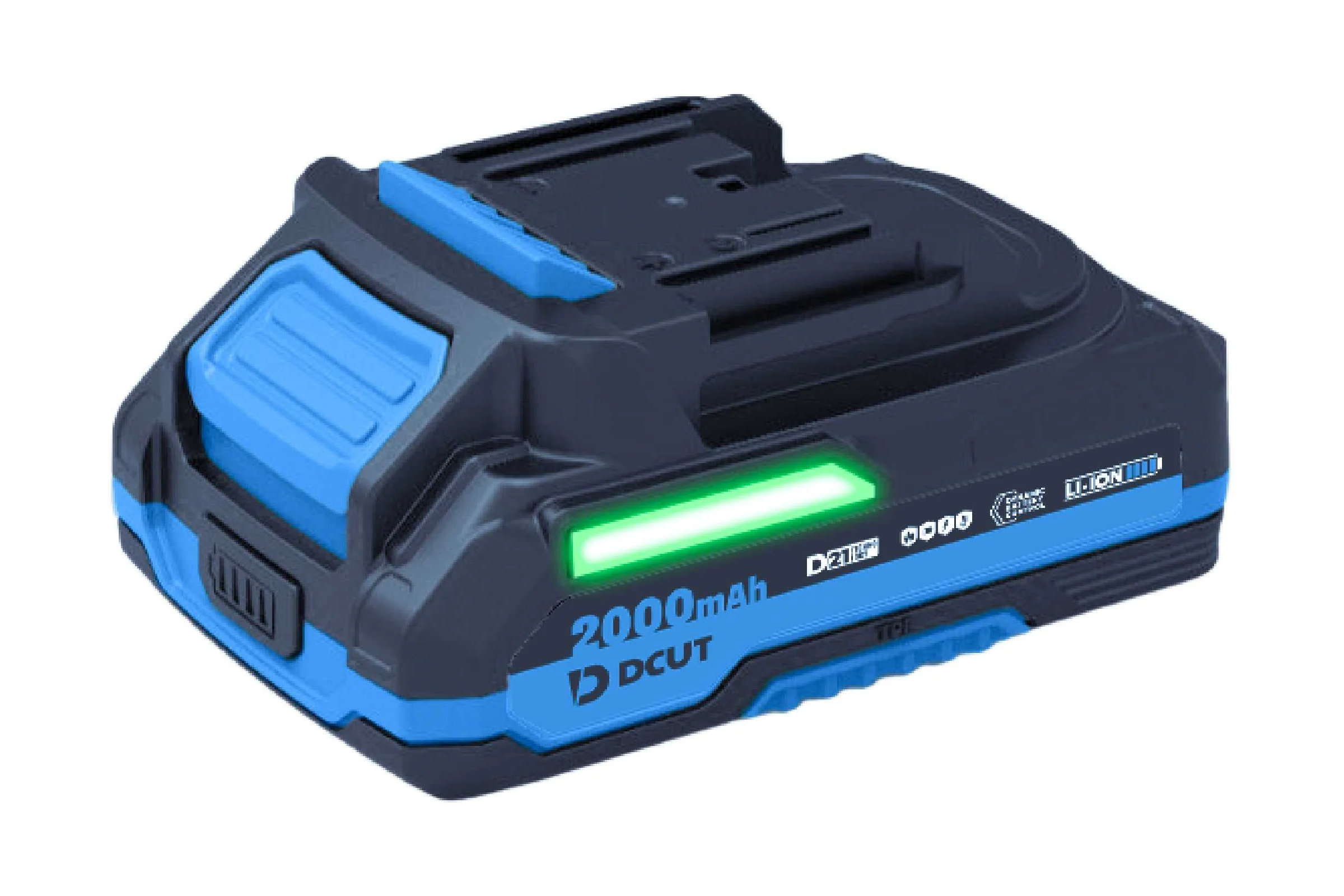 Аккумулятор DCUT DABA0221, D21, 2Ач, огнестойкий корпус, контроль ячеек, защит: разряд, КЗ, перегрев, кор DABA0221-SP2