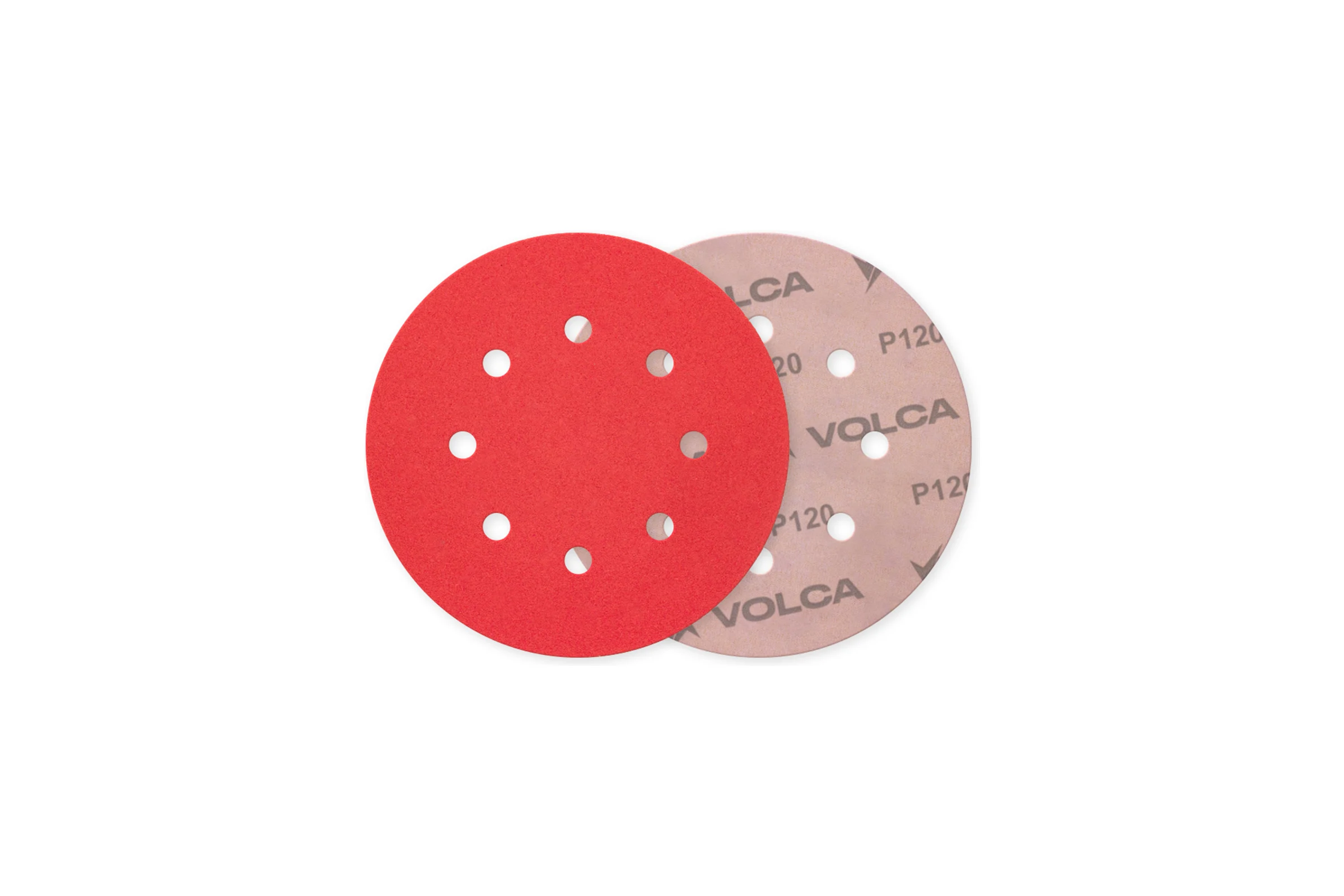 Диск ONYX VOLCA 125 мм, 8 отв., Р 120 (50 шт) 70125080120