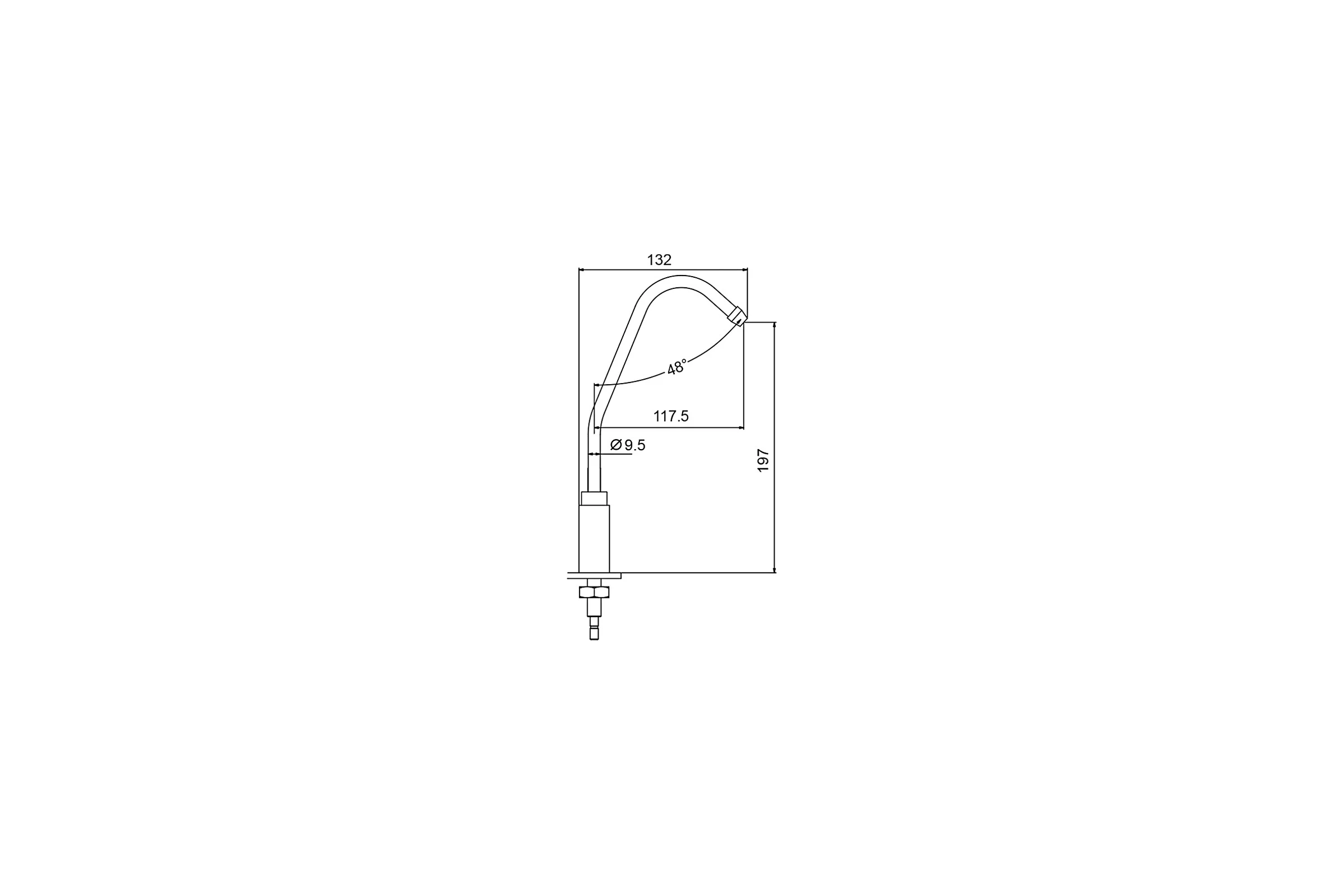 Кран для воды FRAP F1052-10