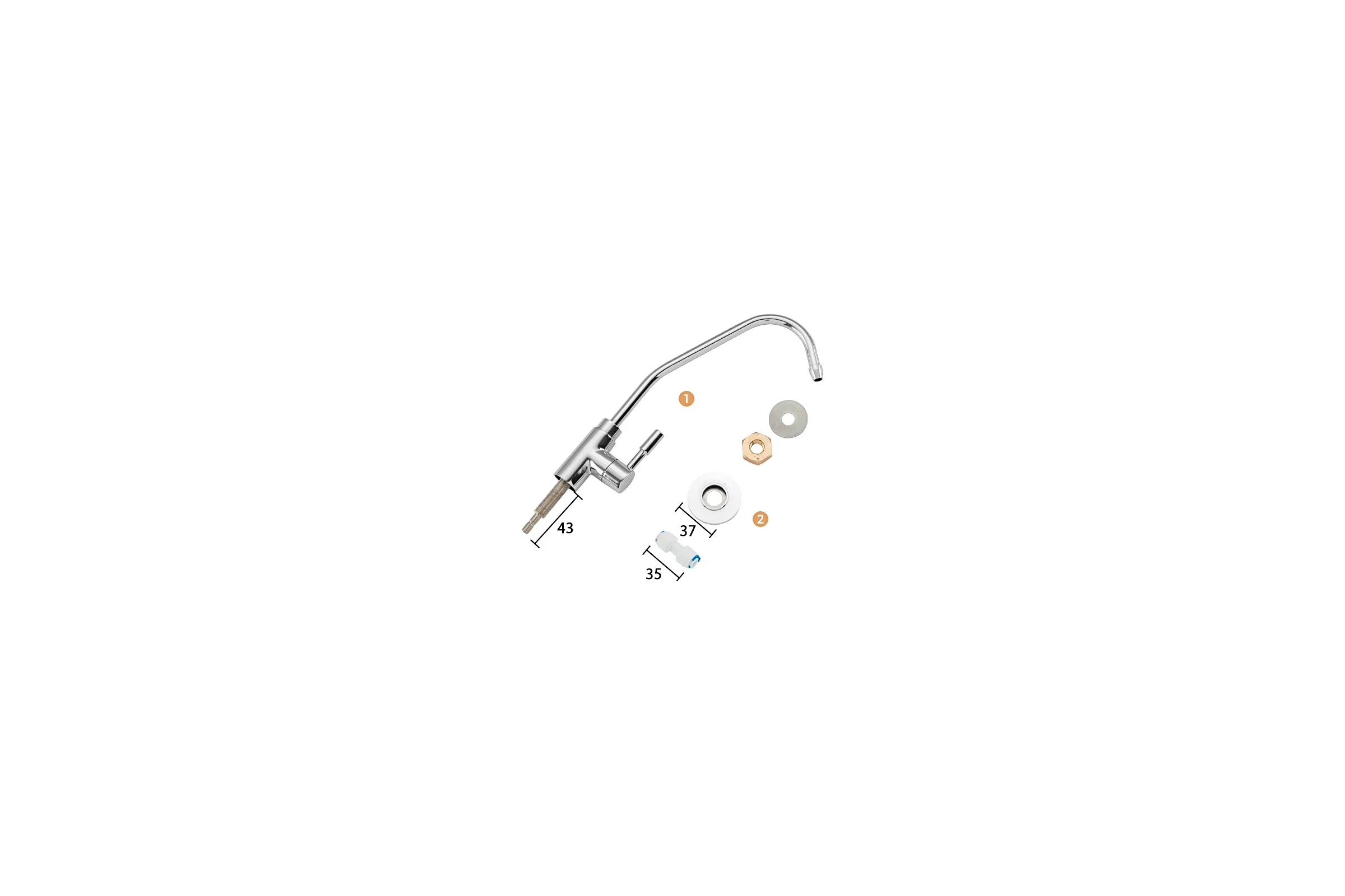 Кран для воды FRAP F1052-10