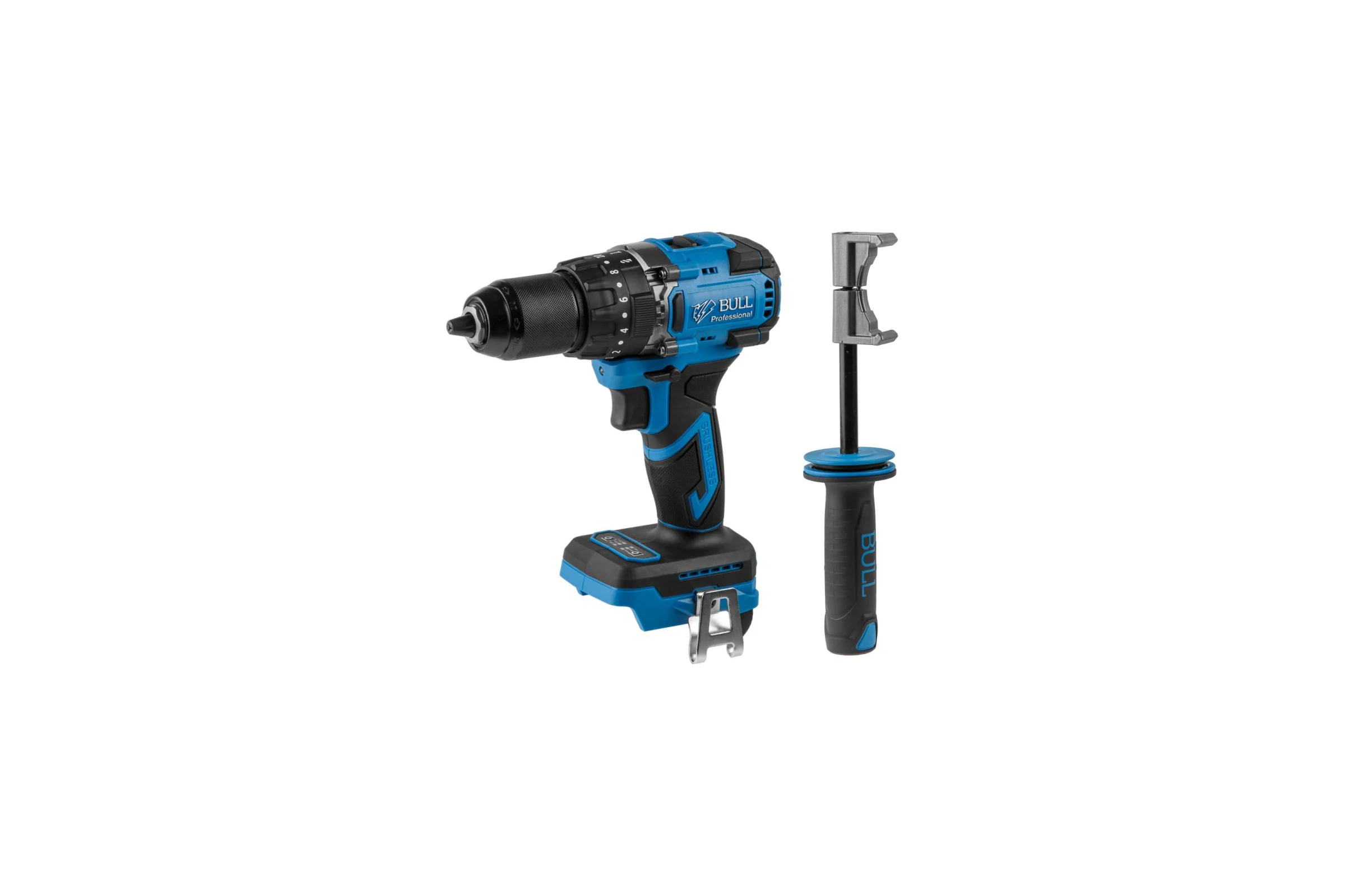 Аккумулятор дрель-шуруповерт BULL SR 1806 R-series SOLO XLTpro бесщеточный, Ударный, 18 В, 80 Н*м 2329058