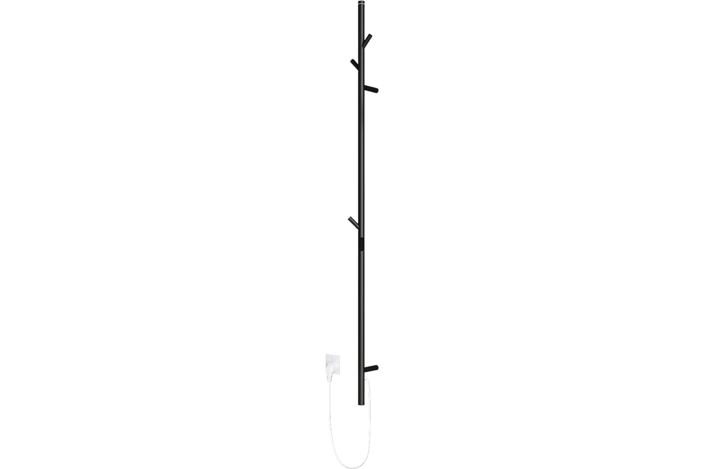 Электрический полотенцесушитель VENTSFERA HeatBranch с таймером CV-1 black