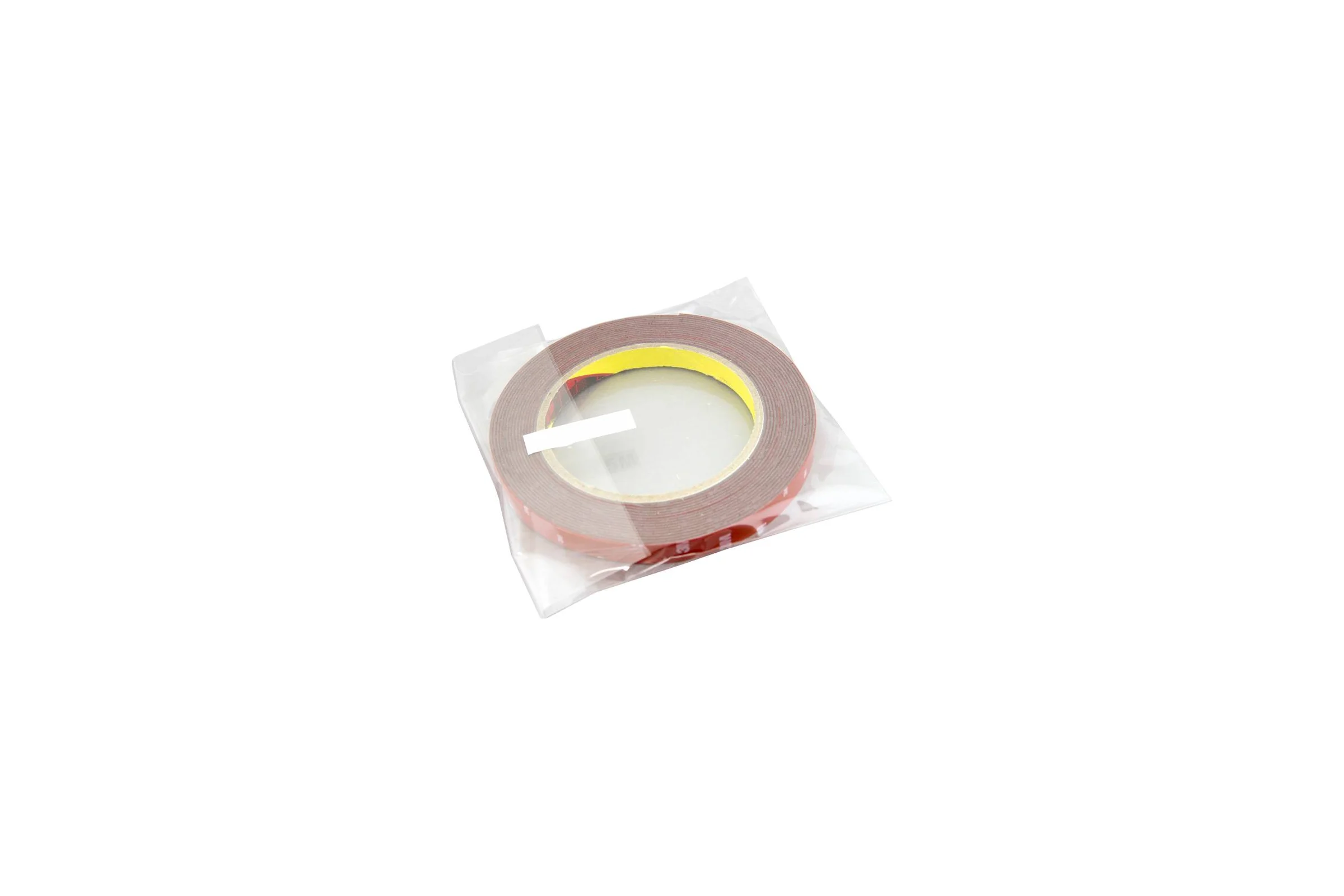 Оригинальный серый двусторонний скотч MTF Light 3M TAPE(ACRYL) 12мм х 2.5м красная подложка 3M12X250R