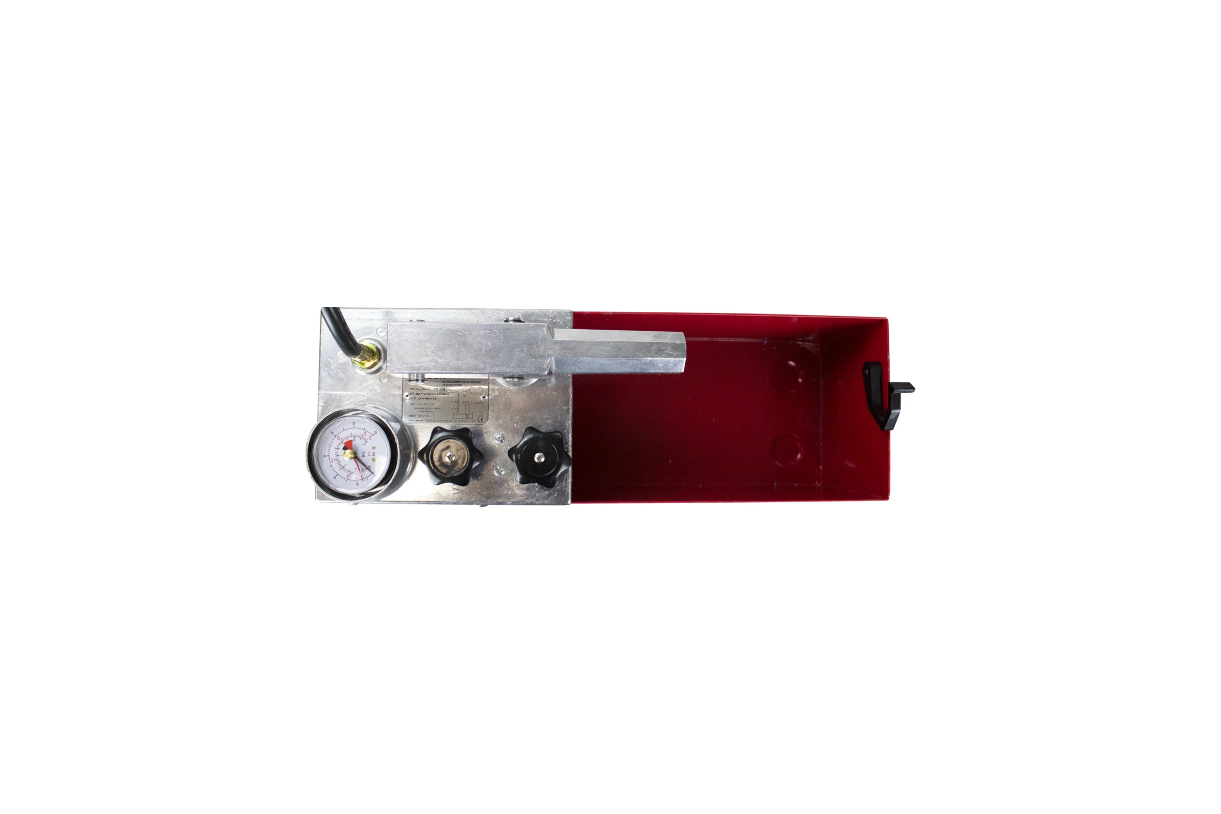 Насос опрессовочный EDON PPT-50 (50 бар, 12 л, 45 мл/такт, 1/2", манометр) 40589
