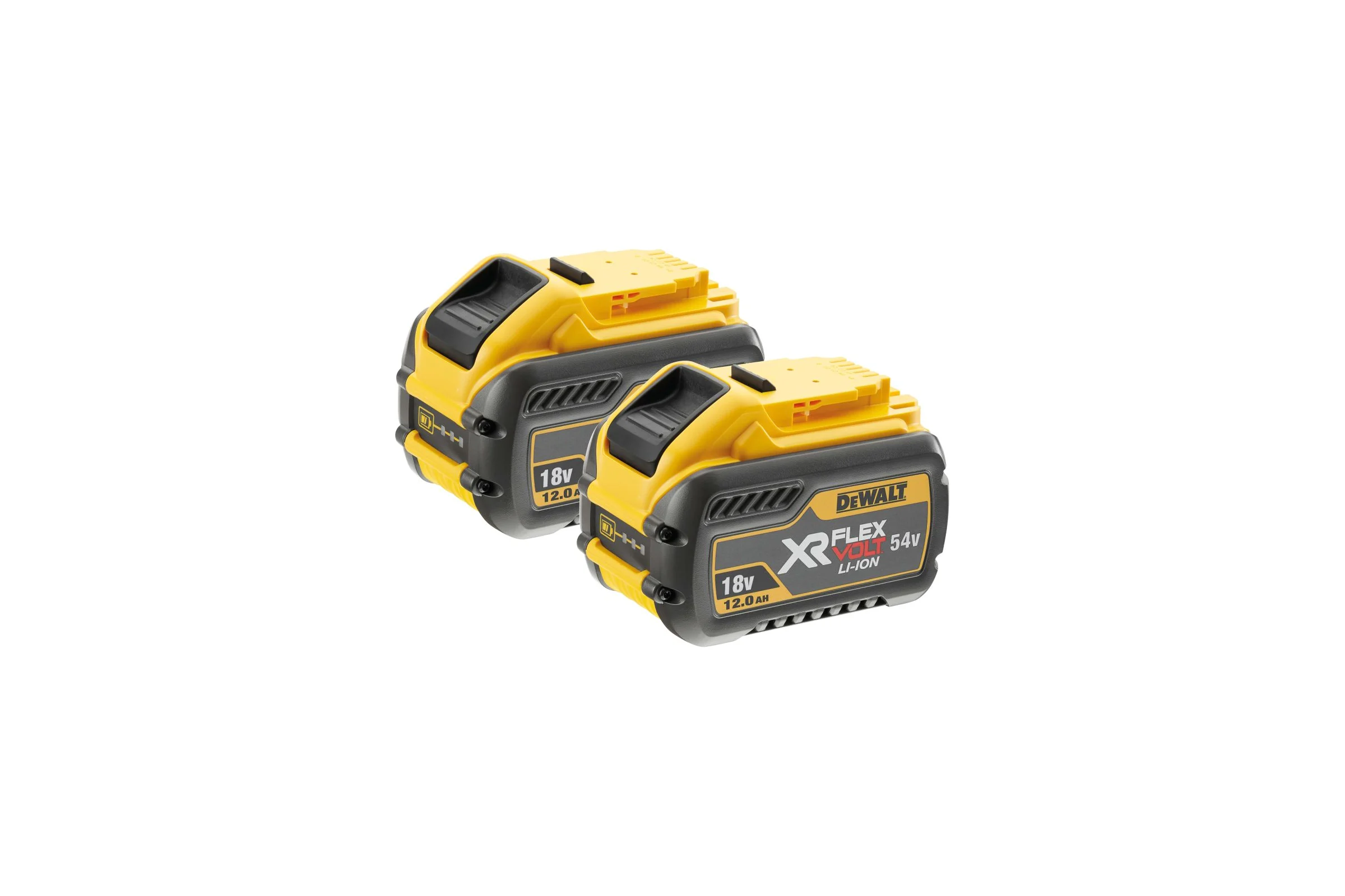 Аккумулятор DEWALT FLEXTVOLT Li-Ion, 18/54 В, 12/4 Ач, 2 шт. DCB548Y2-QW