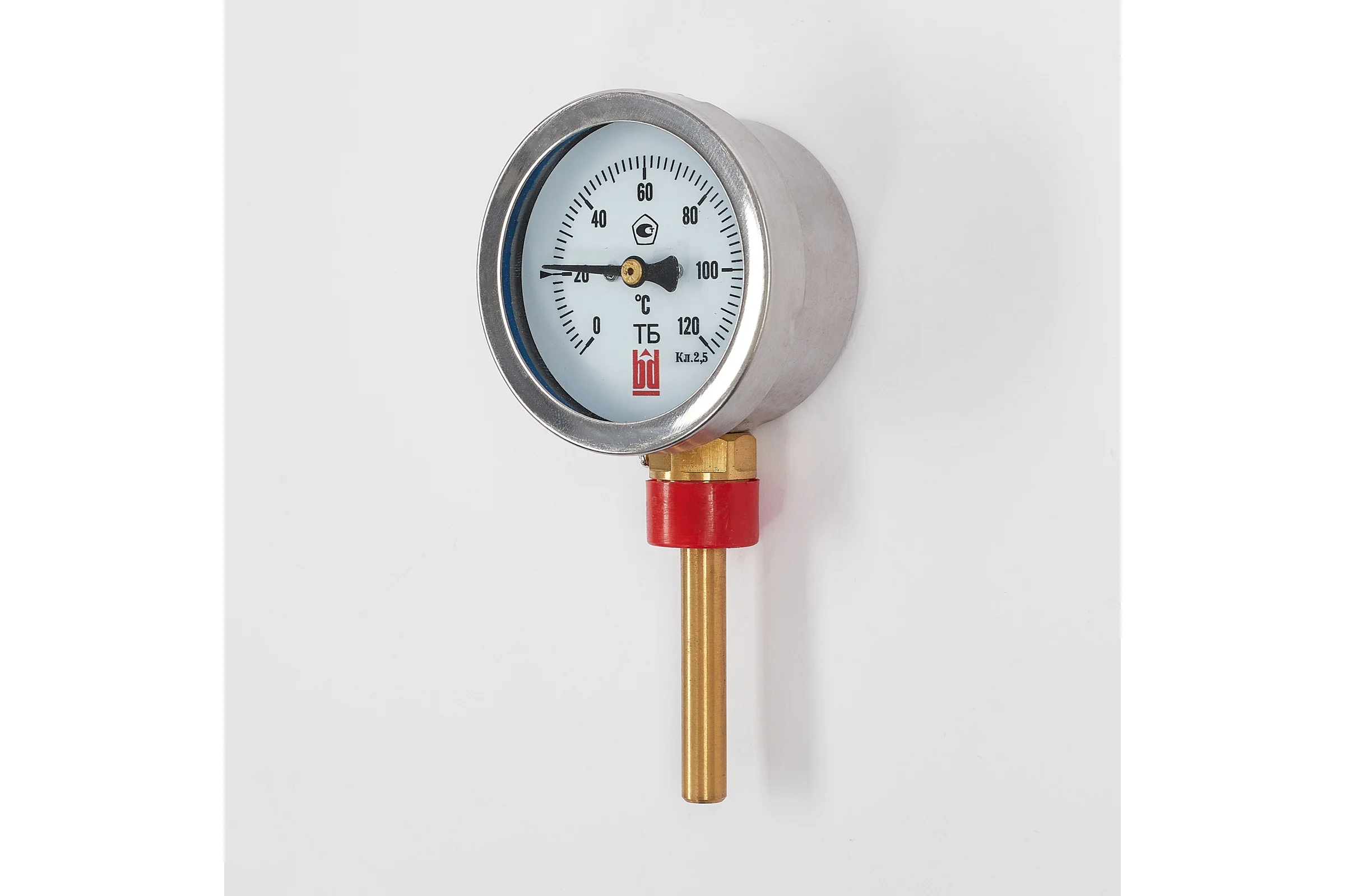 Биметаллический термометр BD ТБ 100Р/100 (0-100 °C), G 1/2, 1,5 рос, 51513101123