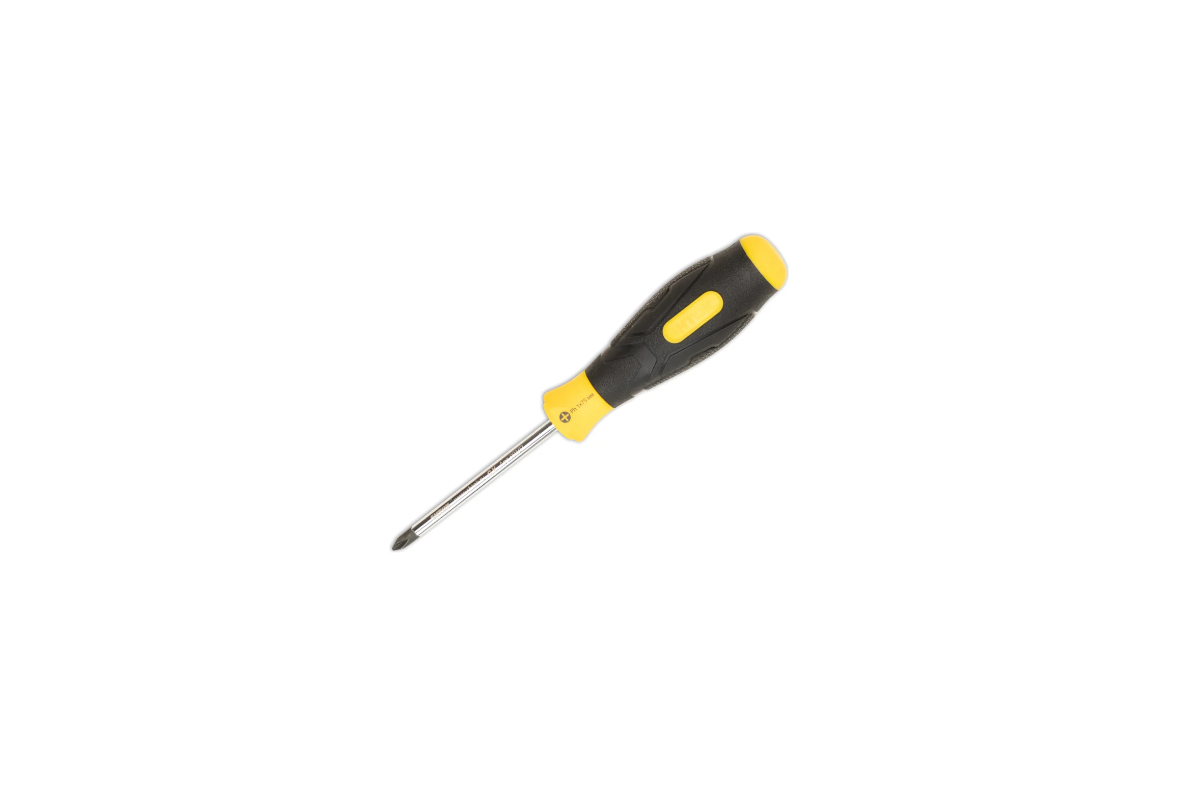 Крестовая отвертка SHTOK Ph1x75 мм 09107