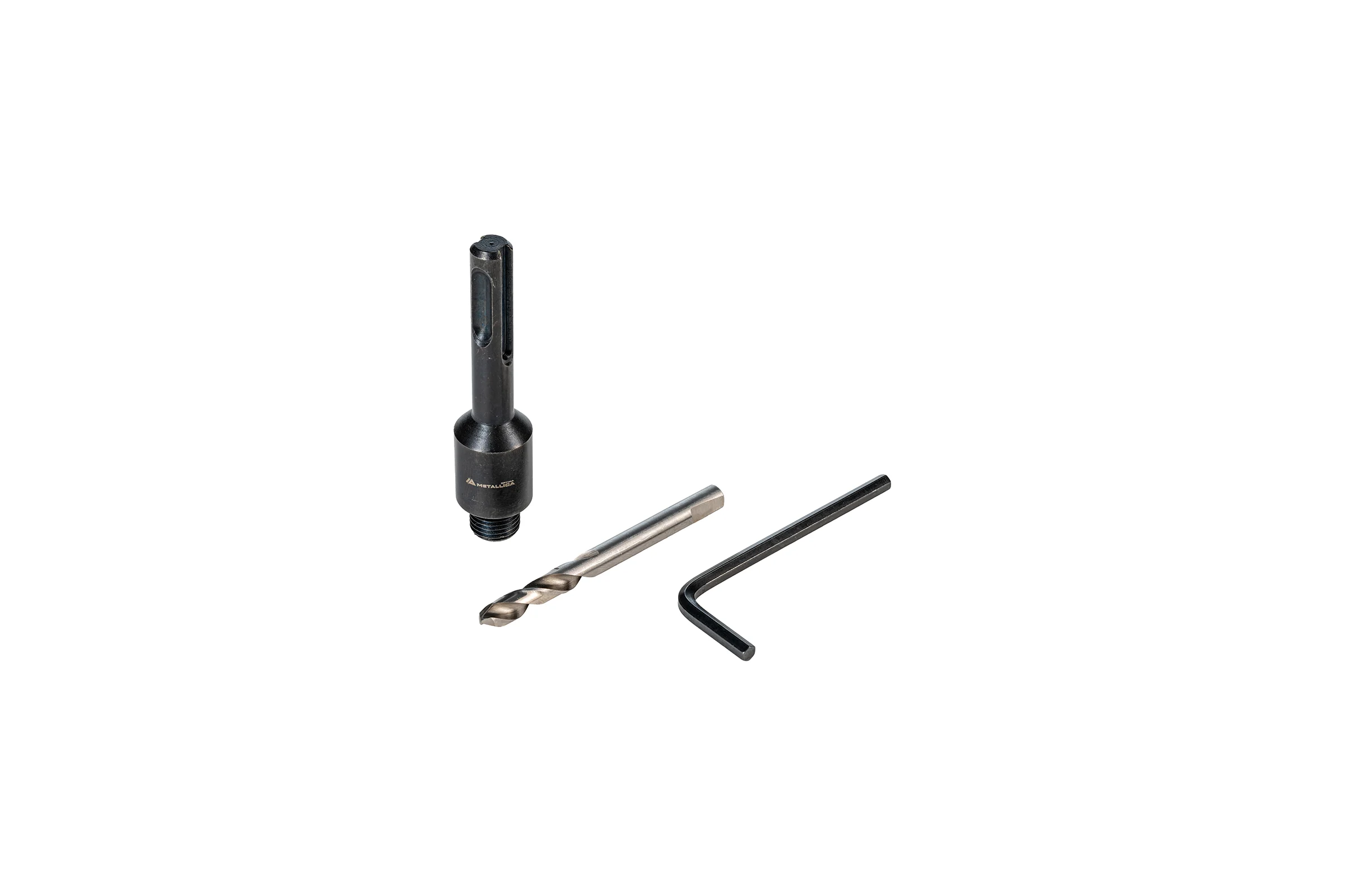 Адаптер METALLICA SDS-plus Optima для коронок BiM 14-30 мм, с резьбой 1/2-20UNF, с cверлом 908914