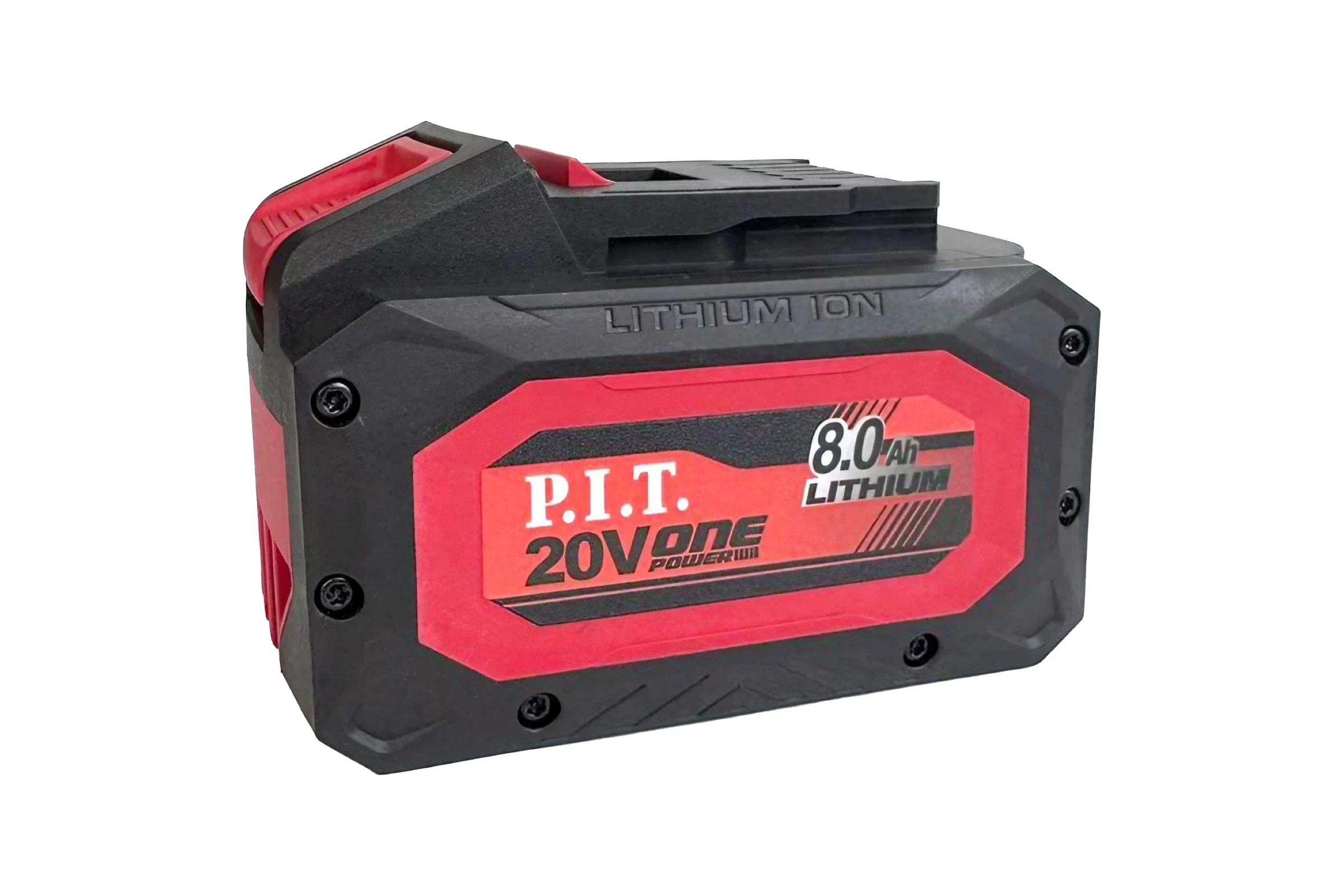 Аккумулятор OnePower   (20В, 8Ач, Li-Ion, индикация заряда, плата), P.I.T. PH20-8.0
