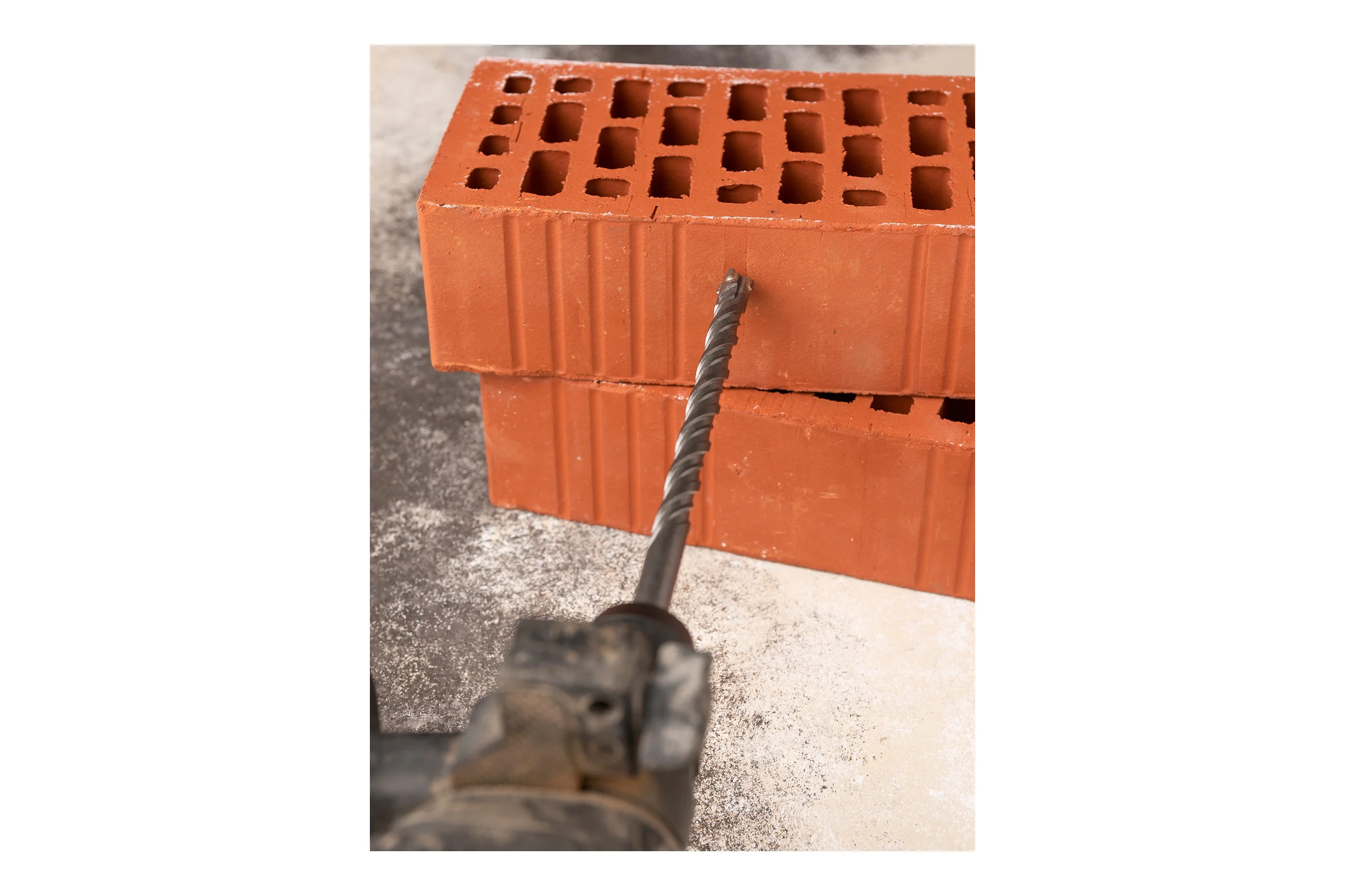 Бур по бетону SDS-plus, 12x210 мм, 4 резца, Expert EKF db-12-210-4x4