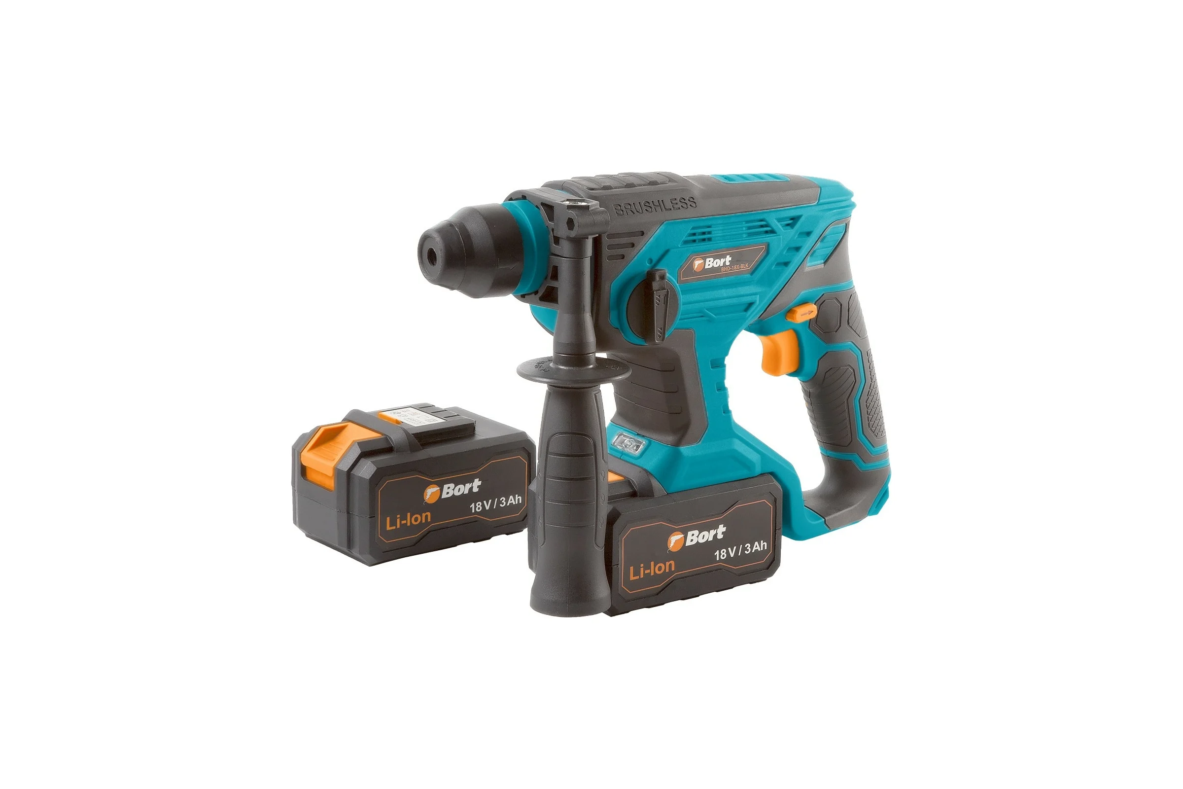 Аккумуляторный перфоратор BORT BHD-18X-BLK 93410235