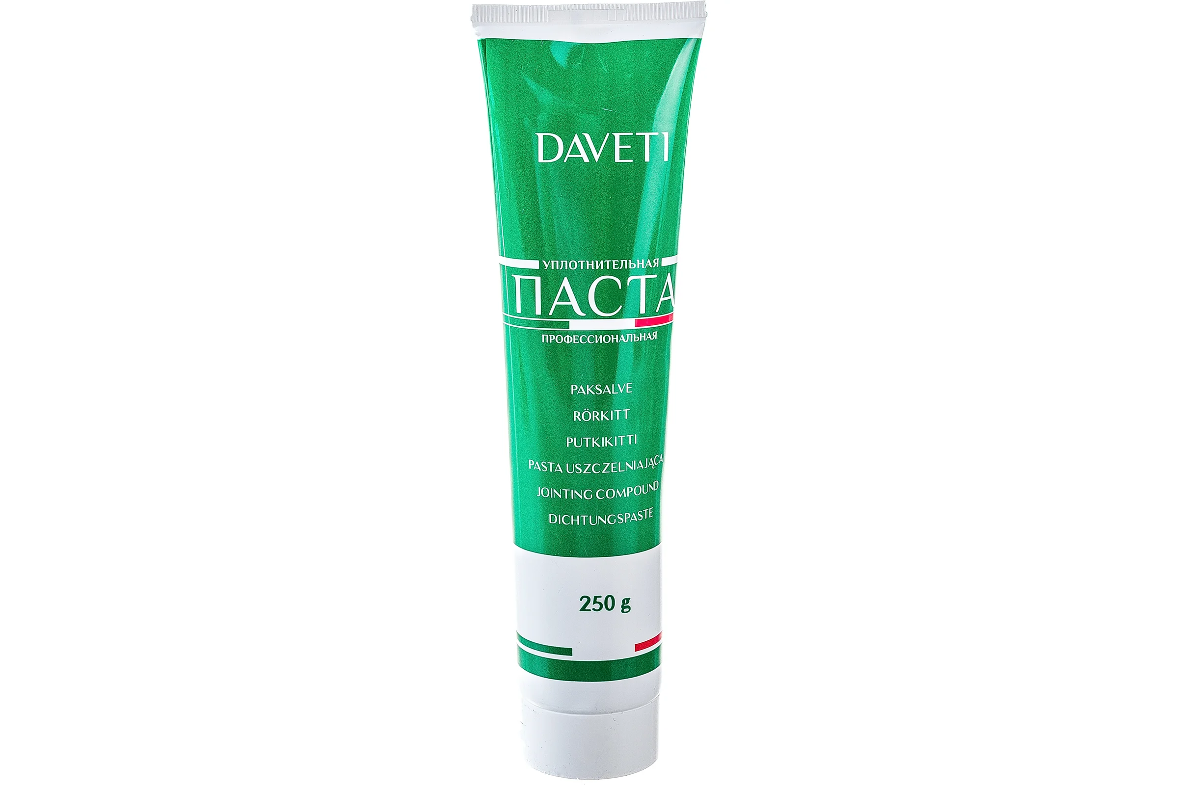 Уплотнительная профессиональная паста для резьбовых соединений DAVETI 250г DPASTA250