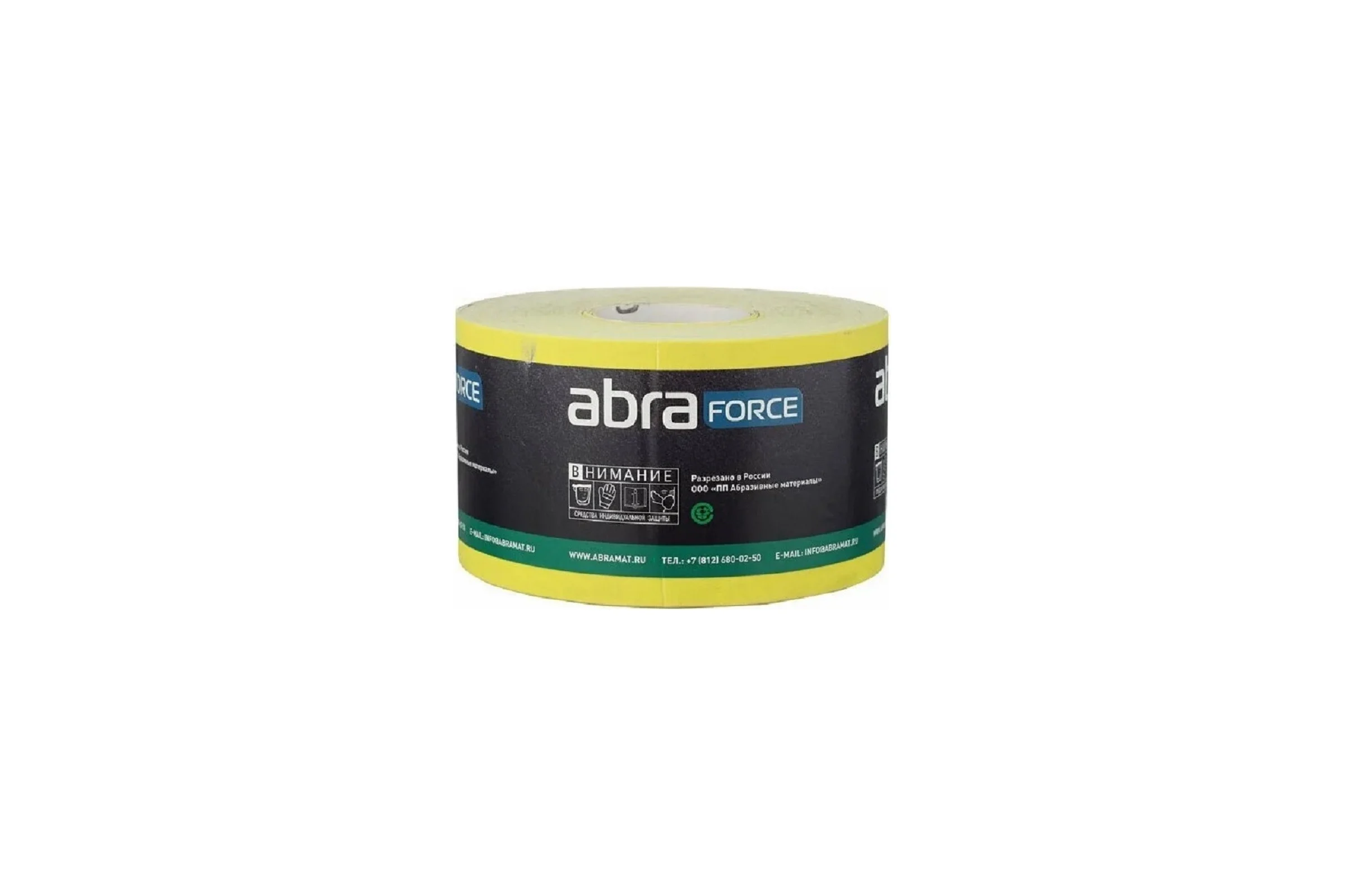 Бумага наждачная (50 м; 115 мм; Р80; желтая) Abraforce 53089