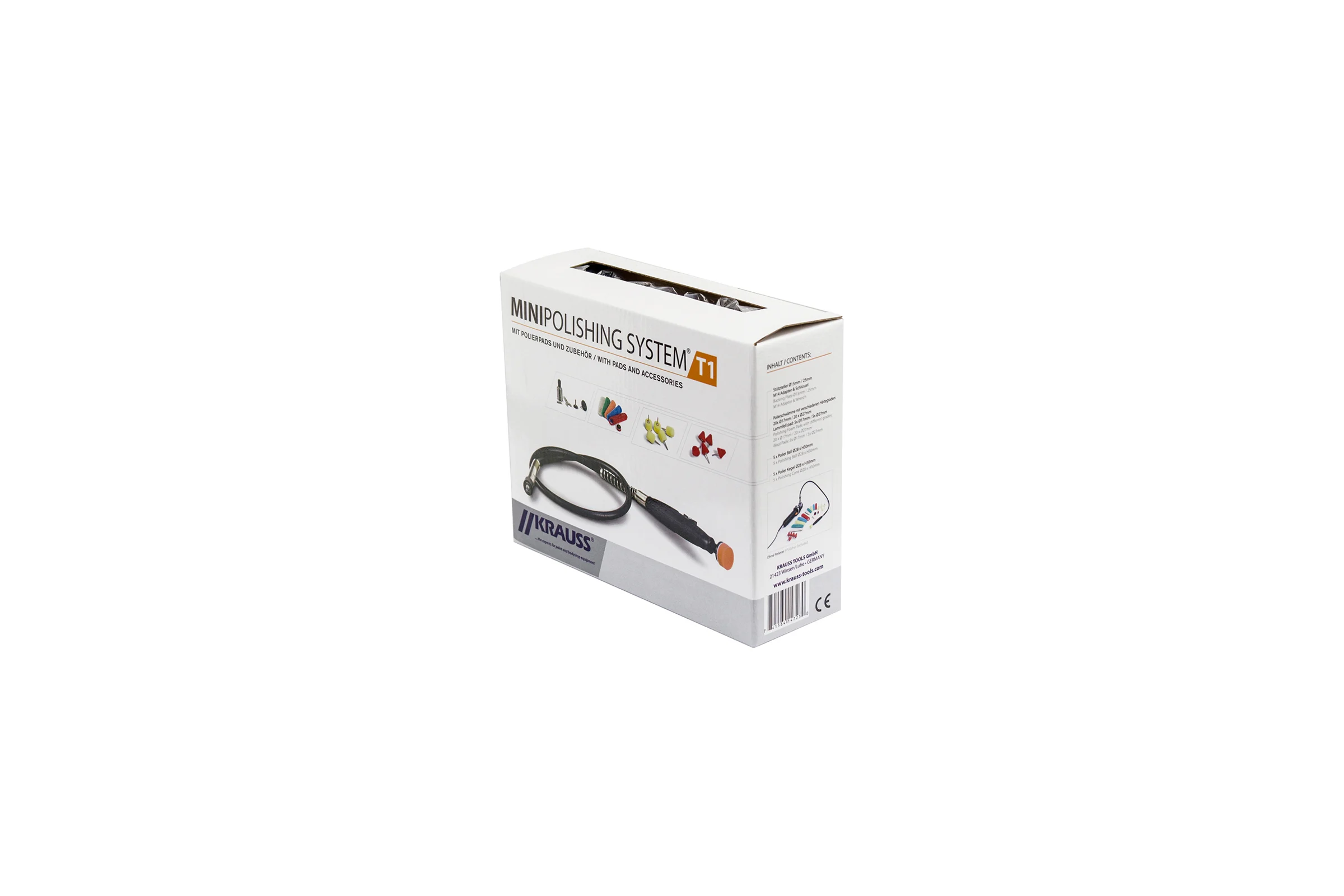 Вал гибкий T1 с набором Mini Polishing system KRAUSS 119825