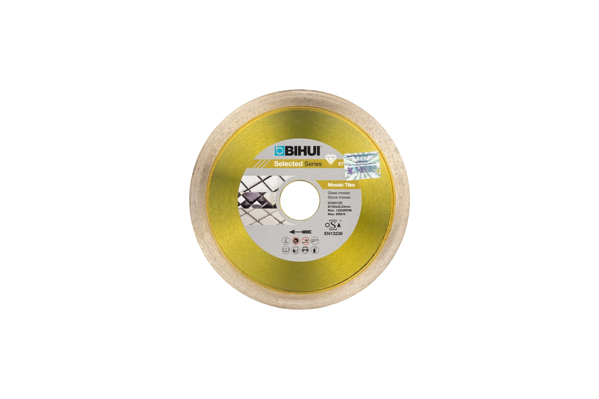 Диск алмазный B-MOSAIC 125x22.2x1.1 мм BIHUI DCDC125
