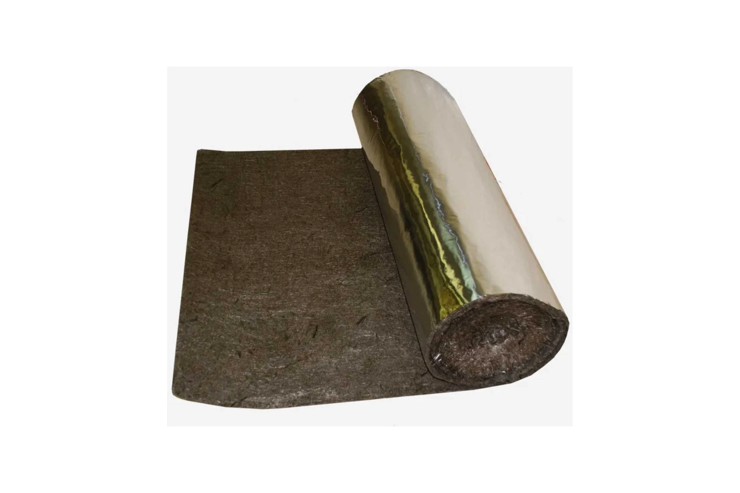 Базальтовый мат BASFIBER 10000x1200x10 мм, 12 м2, огнеупорный, 700 C БИМ 10 -рулон
