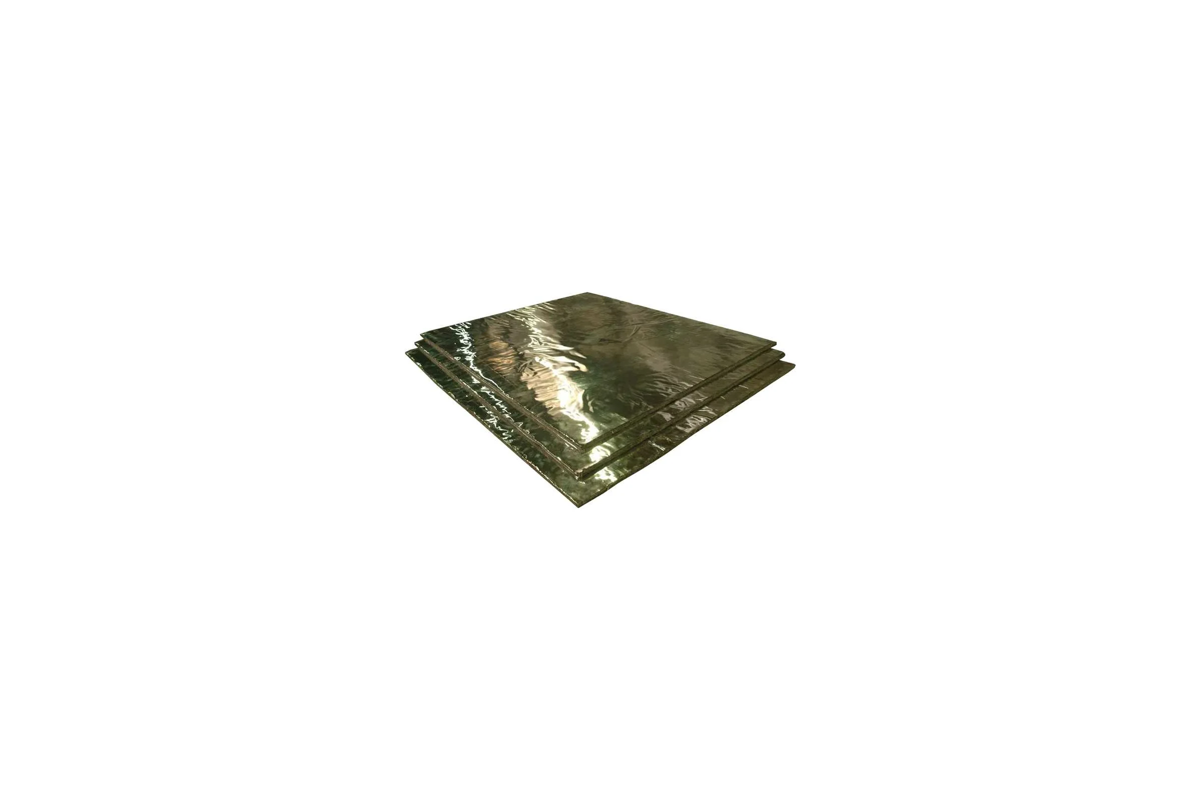 Базальтовый картон с фольгой BASFIBER 1000x600x6 мм, 15 шт., 9 м2, огнеупорный, 700C БИМ 6 2П-Ф 15