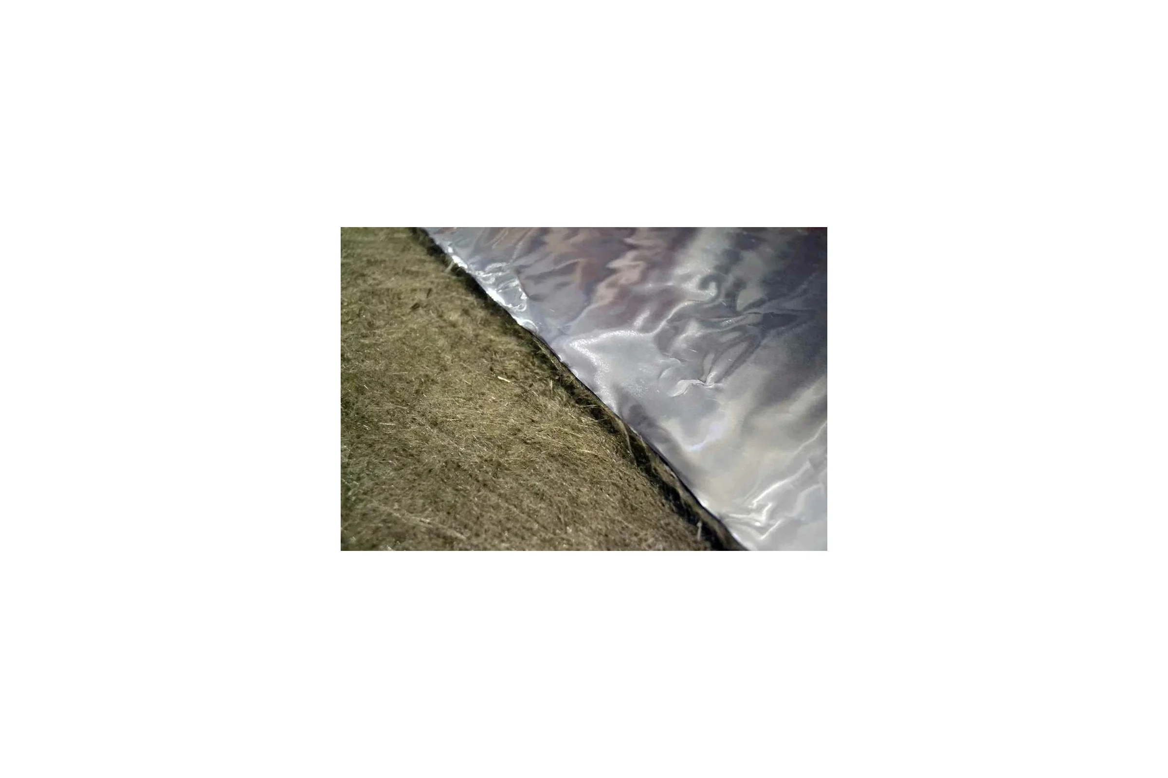 Базальтовый картон с фольгой BASFIBER 1000x600x8 мм, 3 шт., 1.8 м2, огнеупорный, 700C БИМ 8 2П-Ф