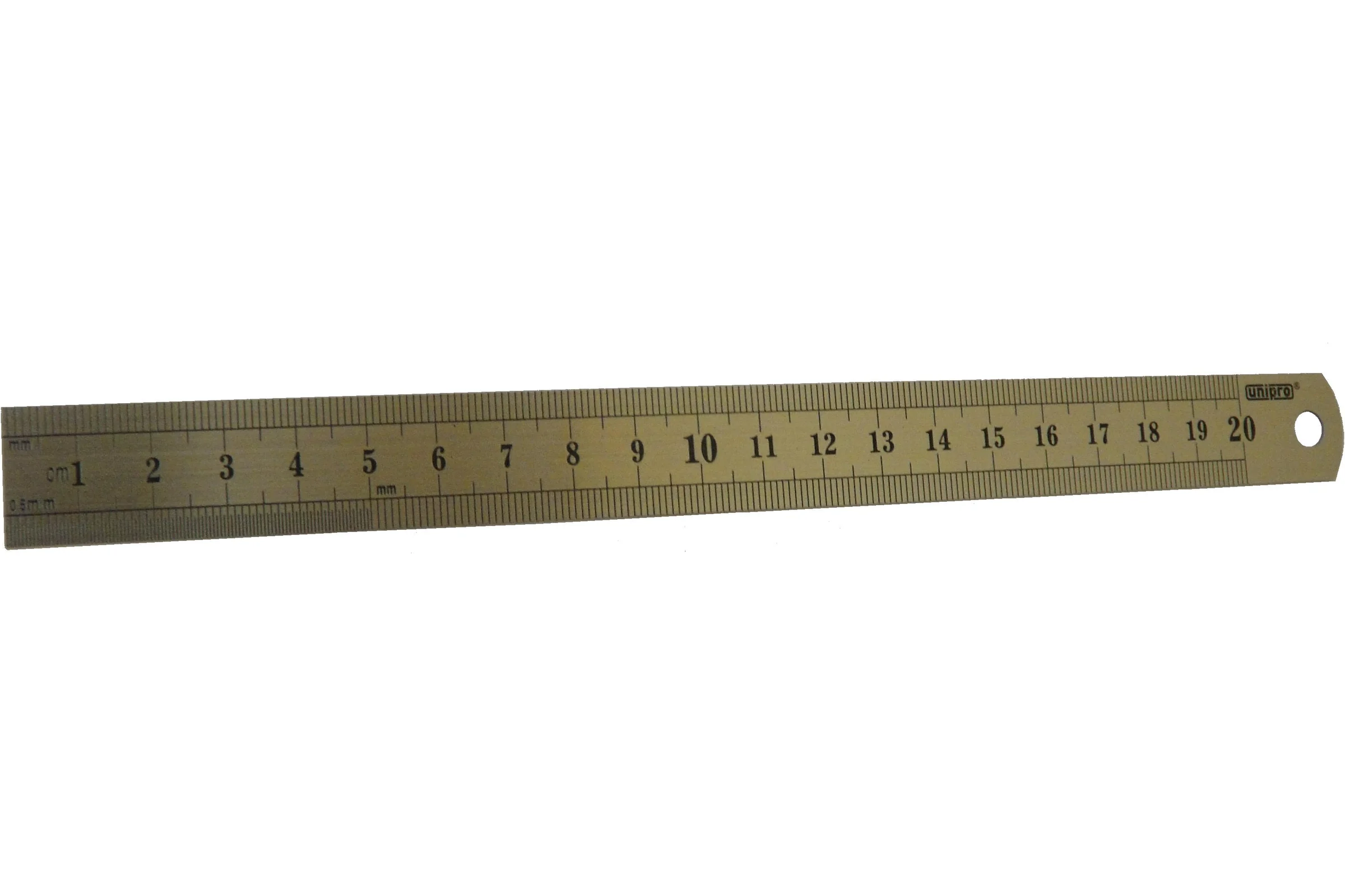 Линейка из нержавеющей стали 150х19х0,6 мм UNIPRO 16801U