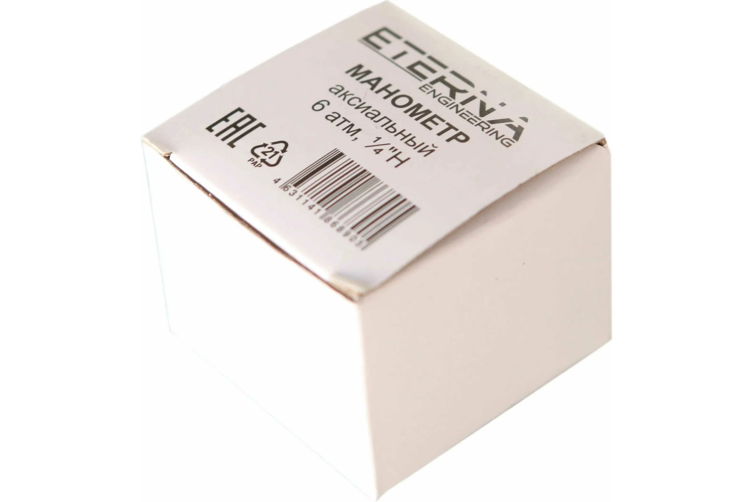 Аксиальный манометр ETERNA Engineering 6 бар, 1/4", 50 мм eternamanometer_6ax