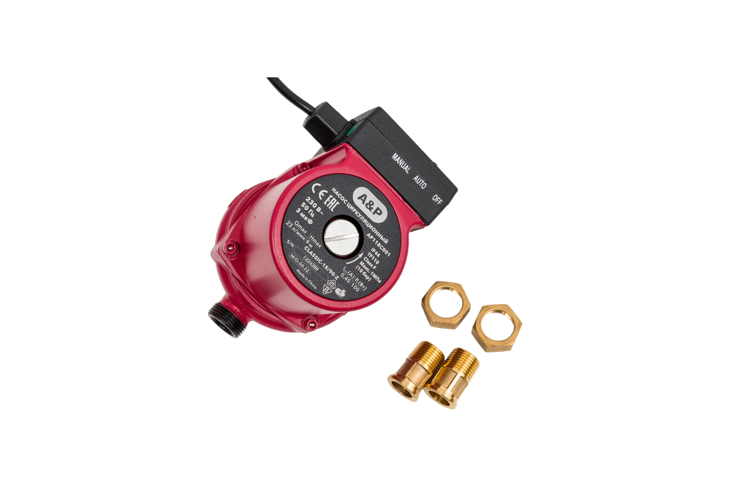 Циркуляционный насос A&P Classic-15/90-Z AP118C001