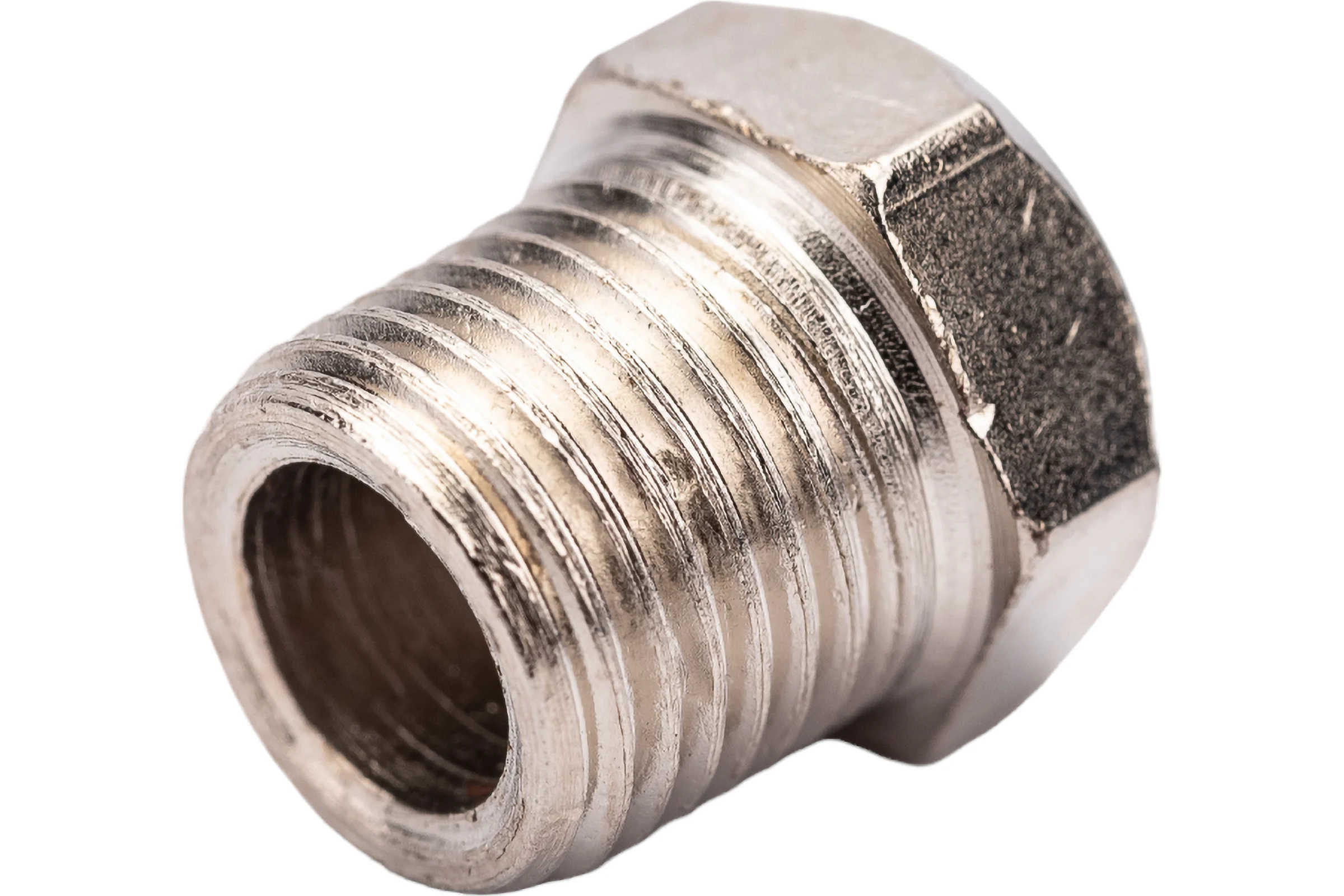 Фитинг заглушка PI TOOLS FZ-1/8M для труб с наружной резьбой. Арт. 7624