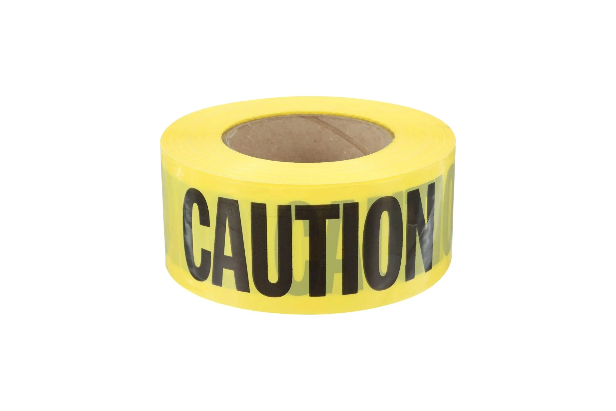 Сигнальная лента Goldblatt жёлто-чёрная с надписью "CAUTION" (304 м) G02322
